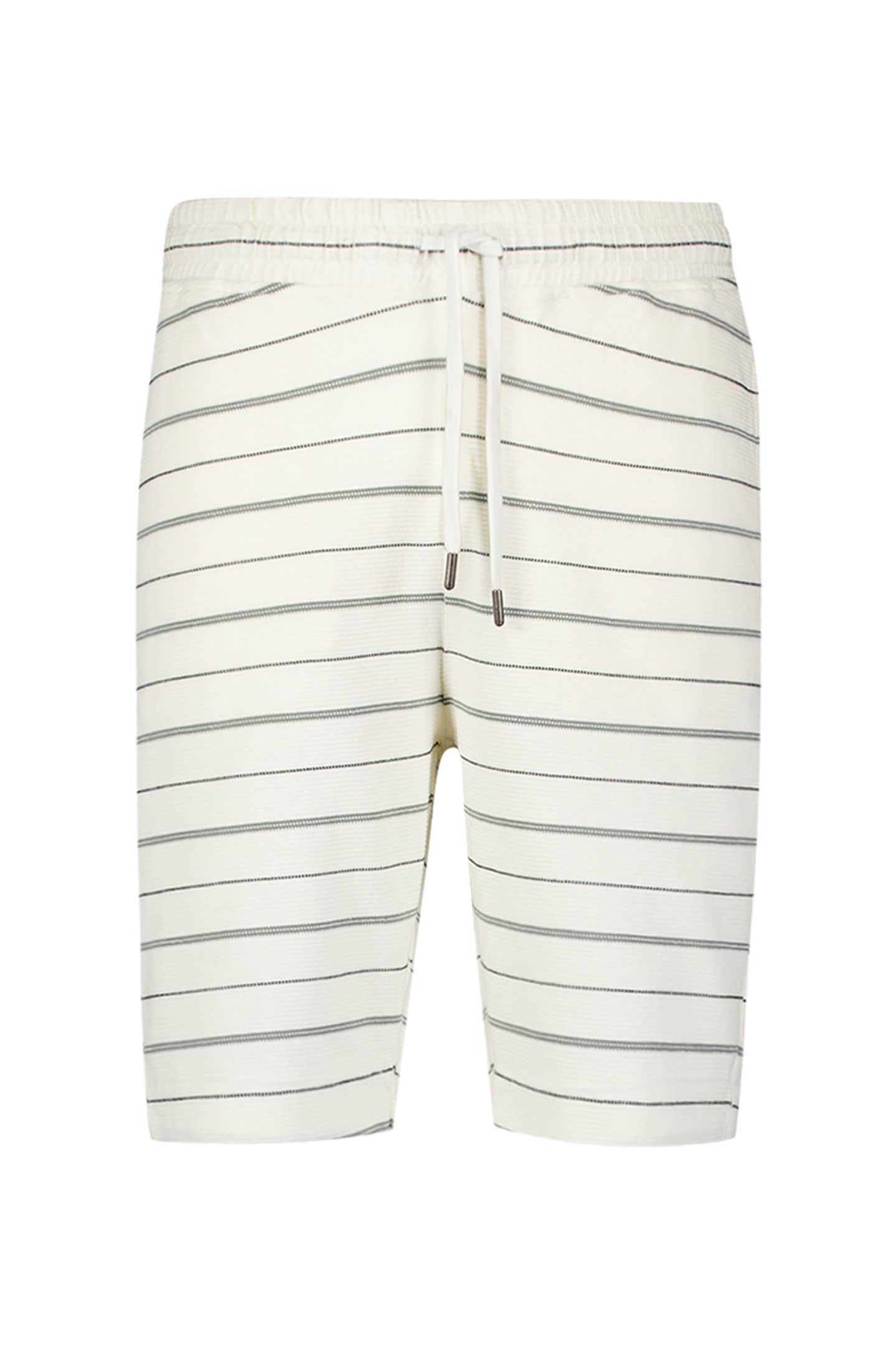 SHORT JERSEY STRIPES OFFWHITE 4