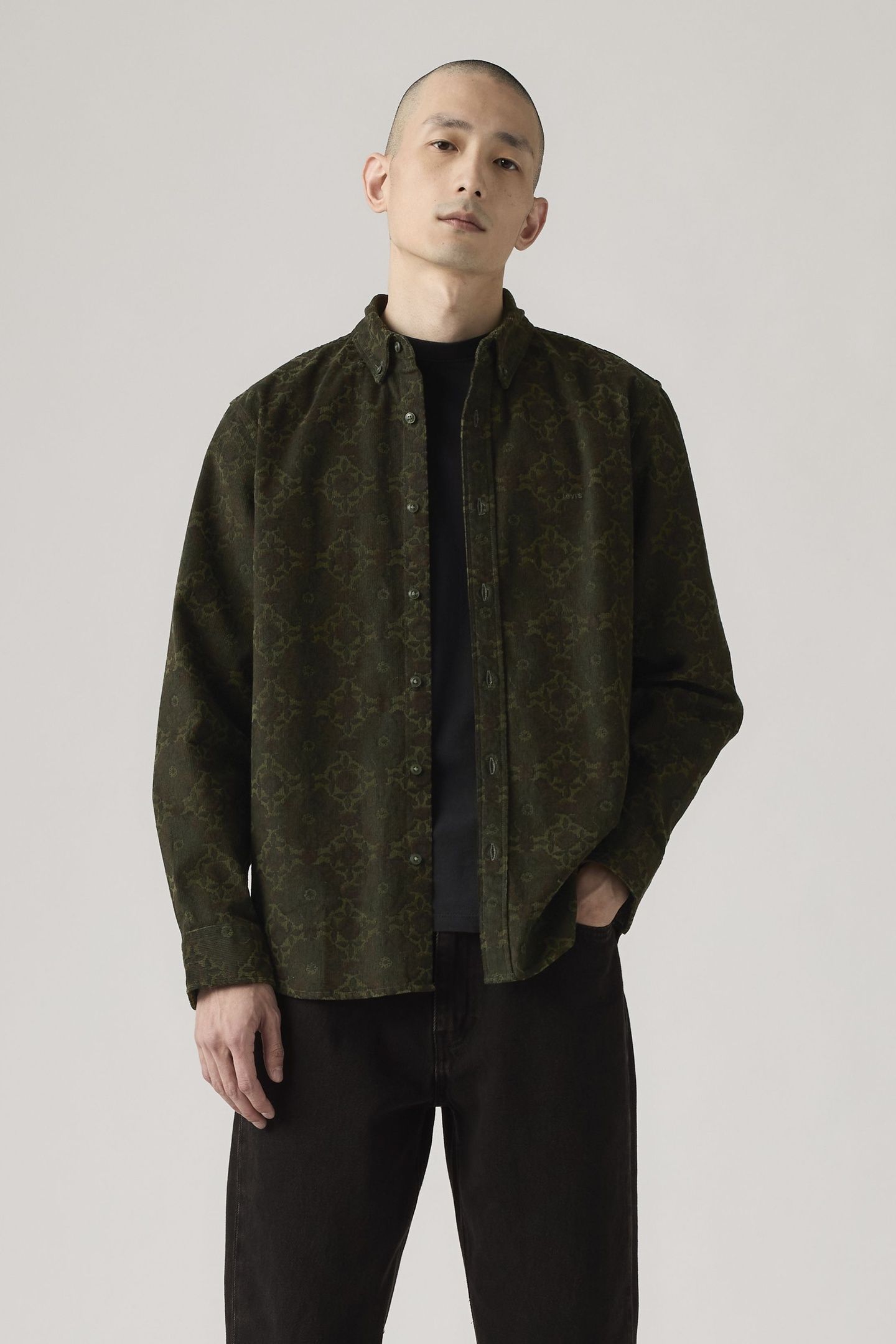 AUTHENTIC BUTTON-DOWN CORDUROY SHIRT 2