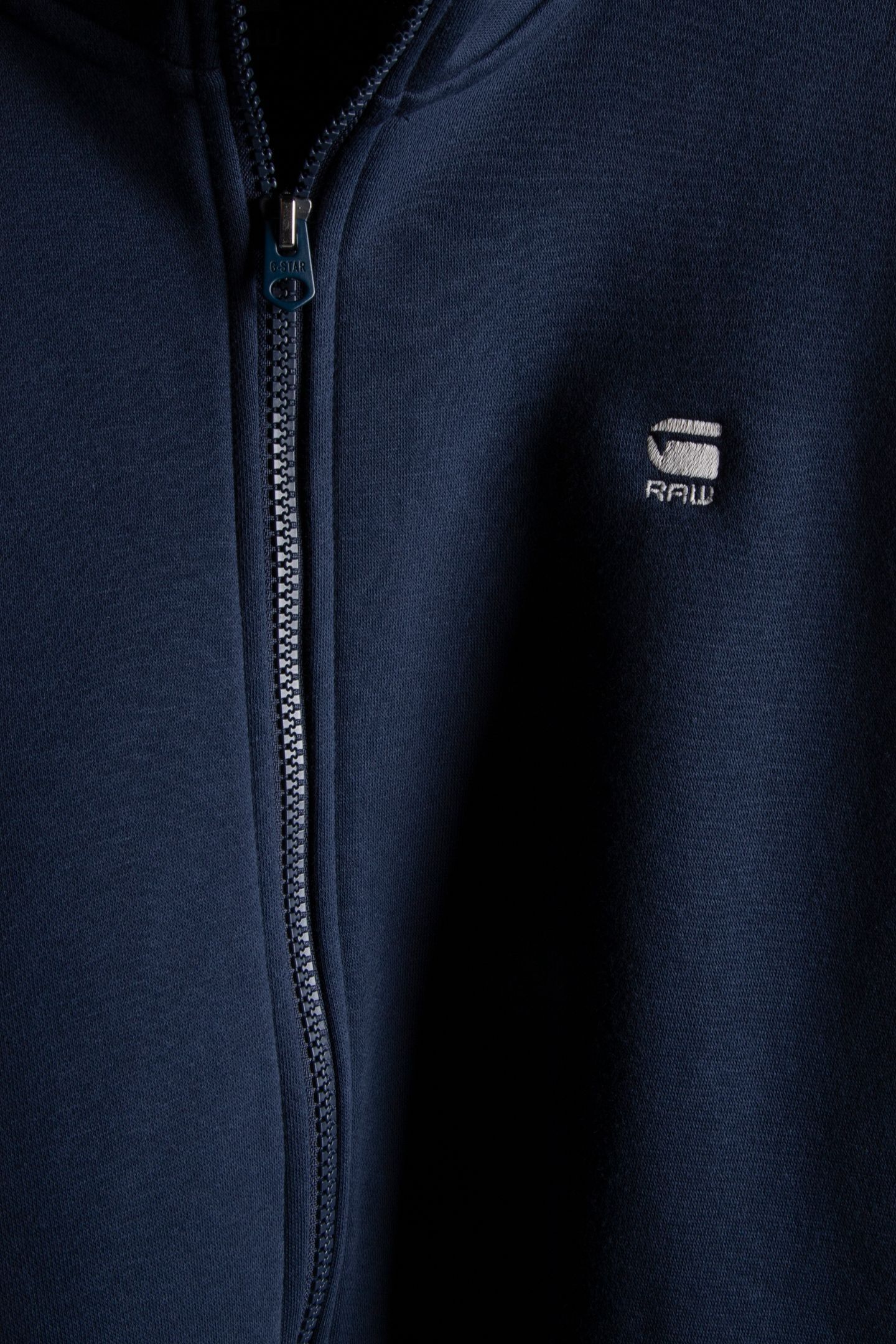 CORE ZIP STAND UP COLLAR SWEAT L/S SARTHO BLUE 4