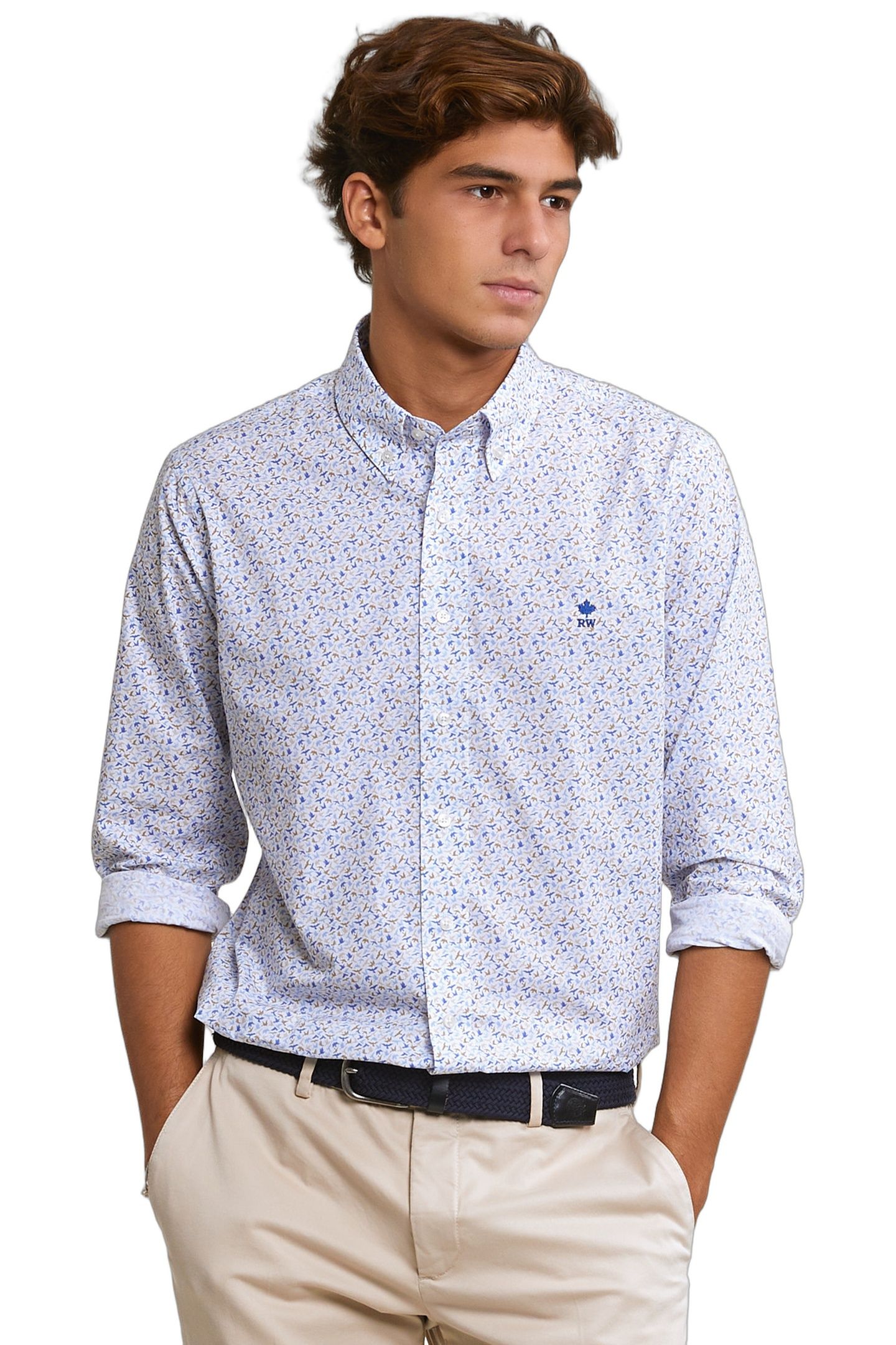 CUSTOM FIT FANTASY SHIRT MULTI 1
