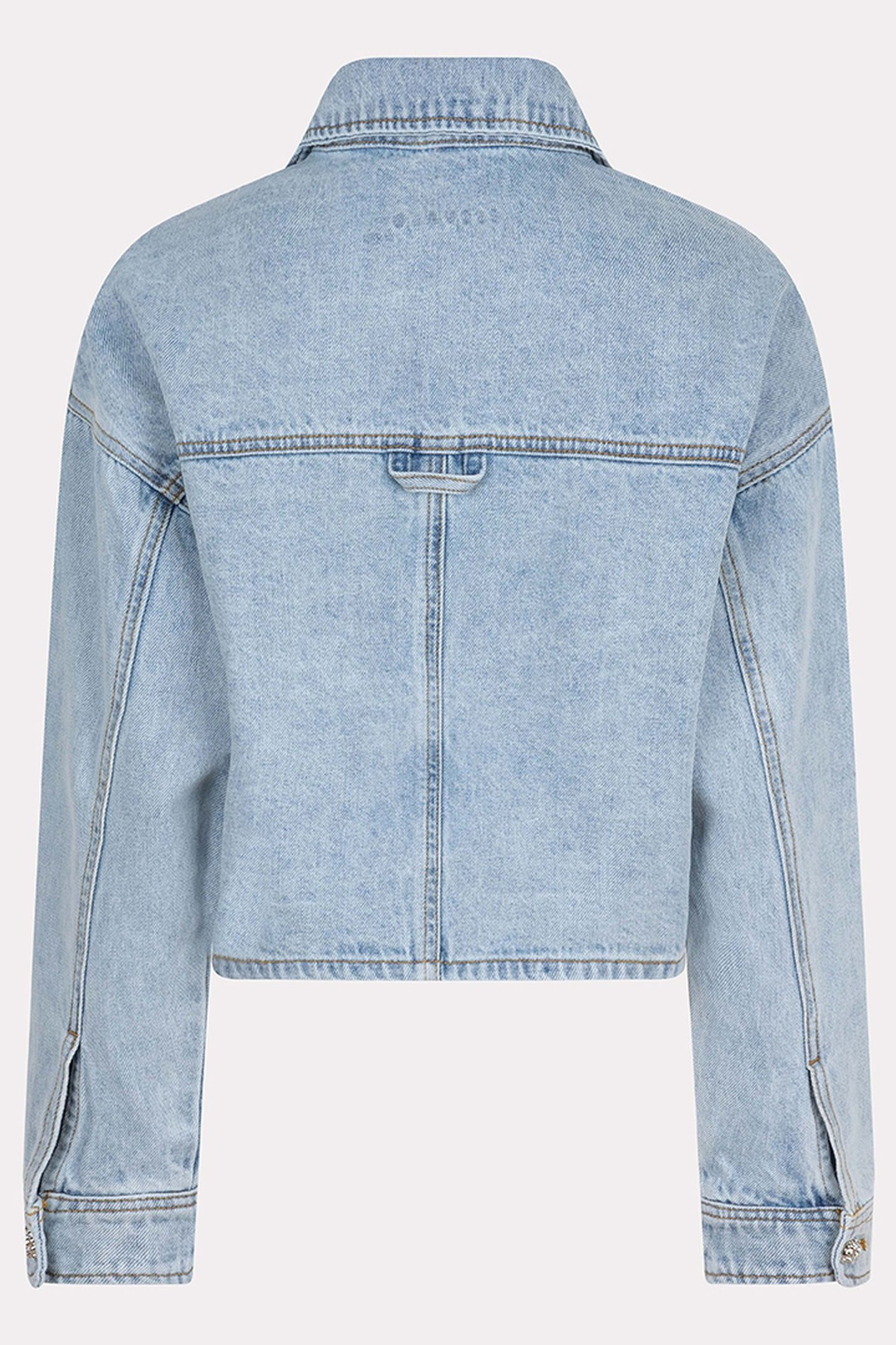 JACKET DENIM SHORT OVERSIZED BLUE 8
