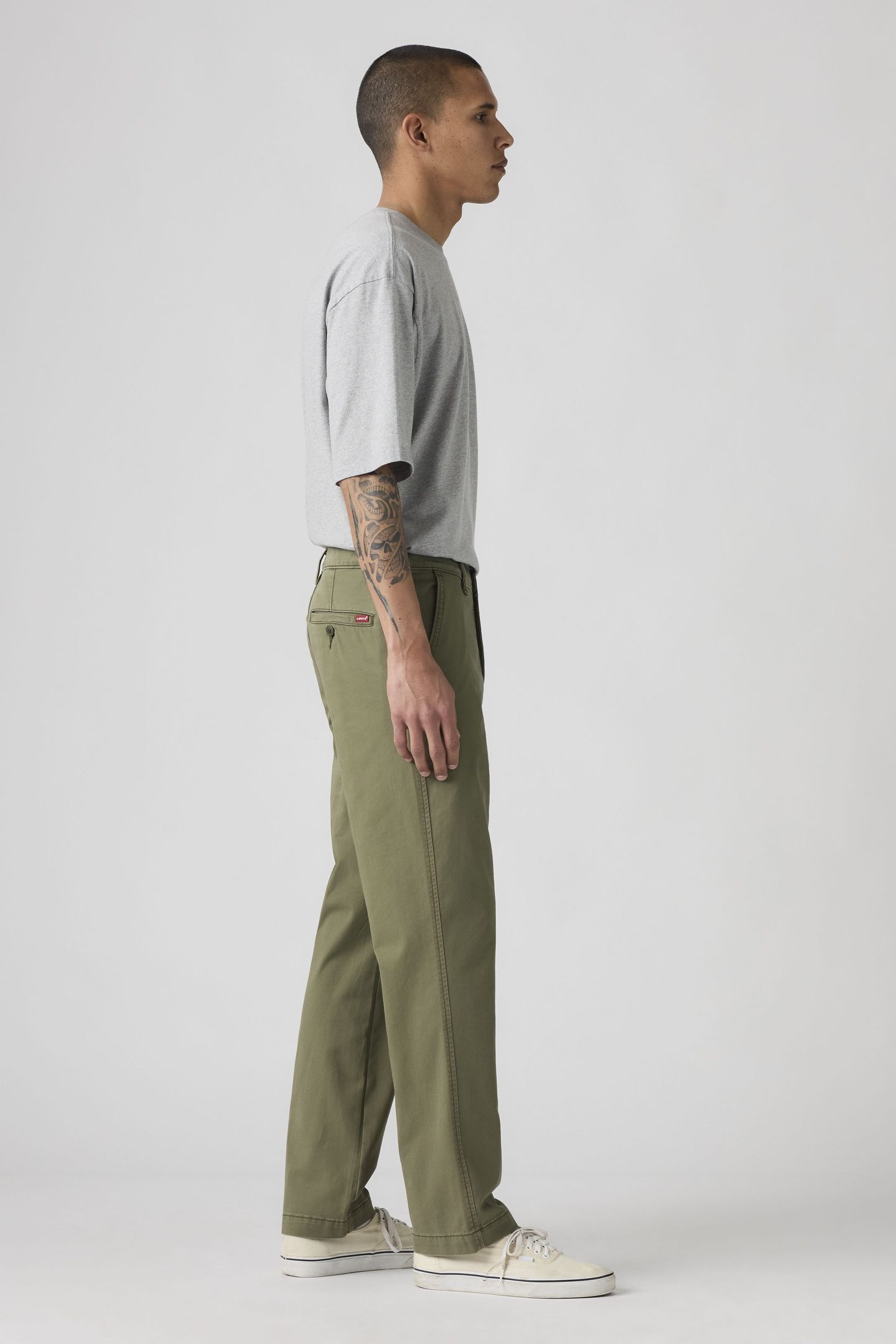 XX CHINO RELAXED STRAIGHT TROUSERS 5