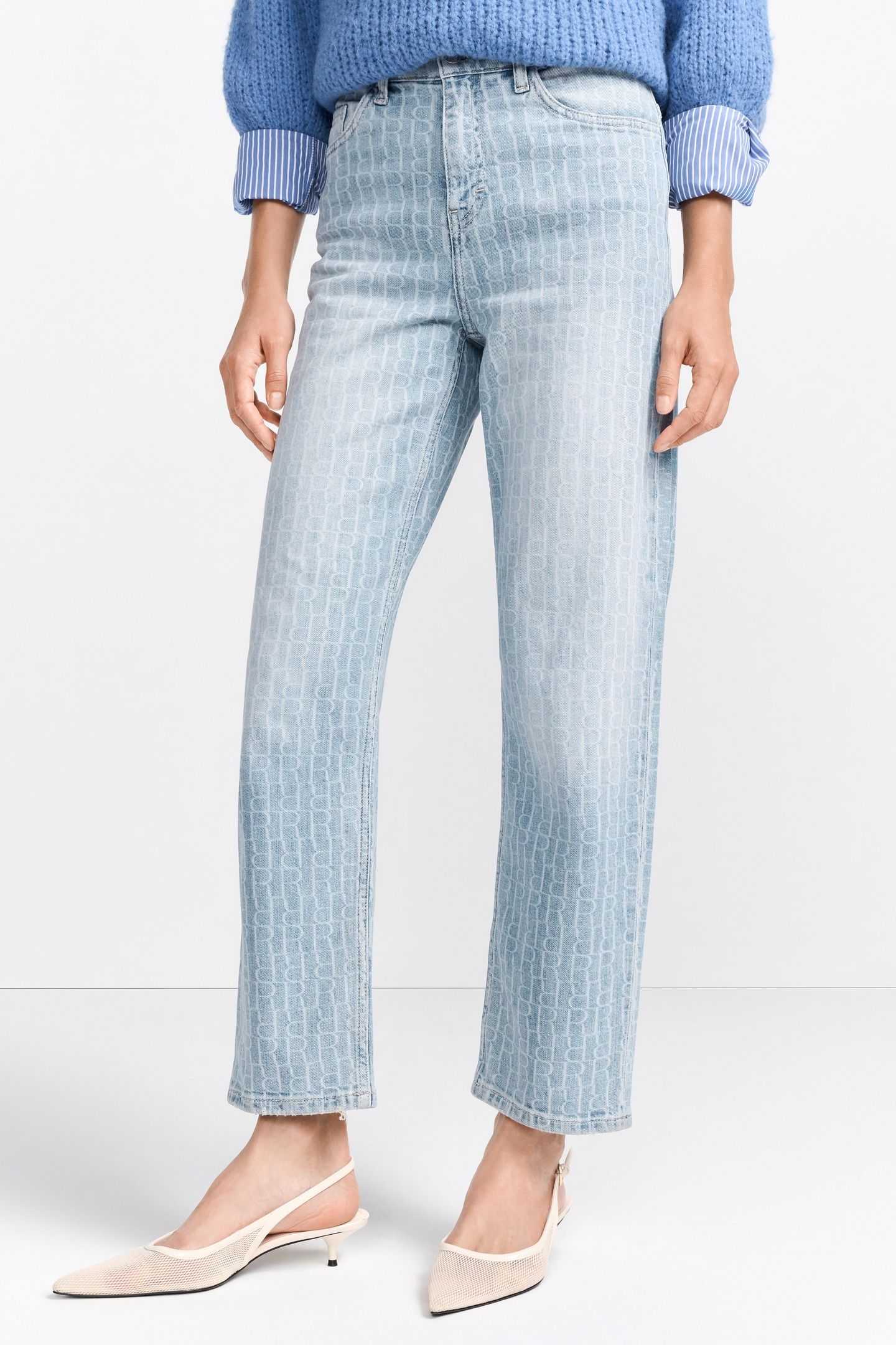 VINTAGE STRAIGHT LASER DENIM ORGANIC DENIM BLUE 2