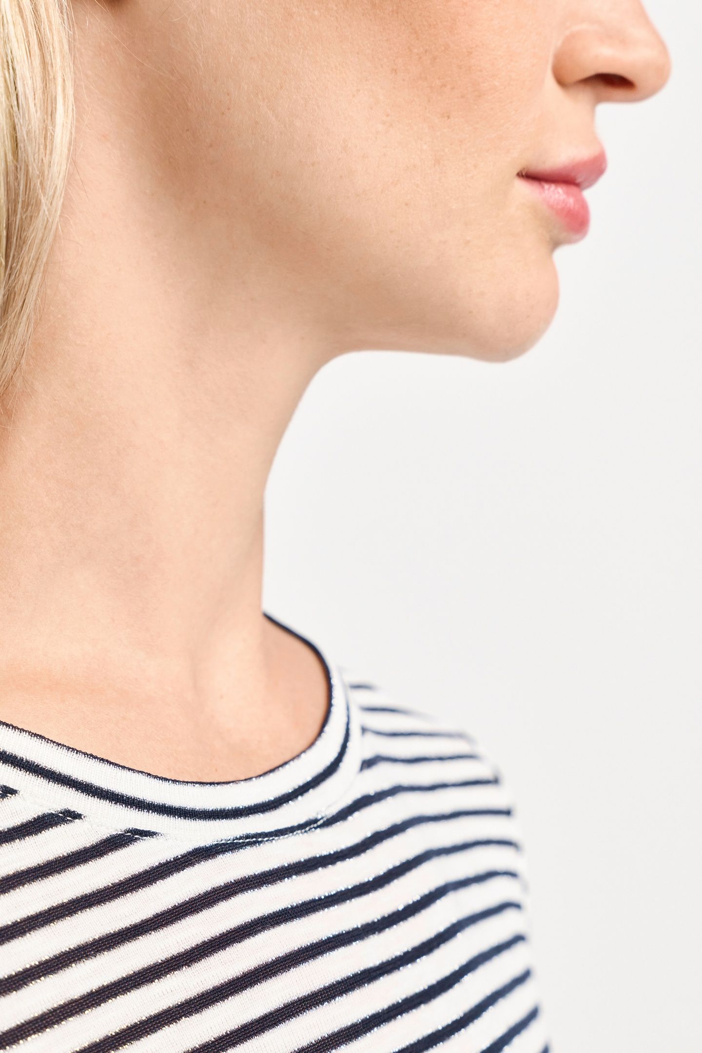 SPARKLE STRIPED LONGSLEEVE ORGANIC MIDNIGHT BLUE 5