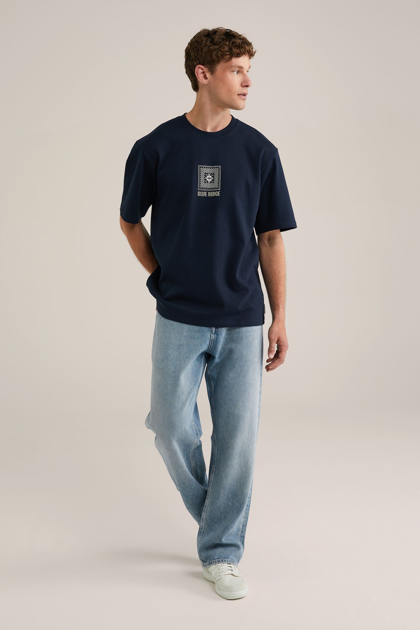 T-SHIRT BLUE 1