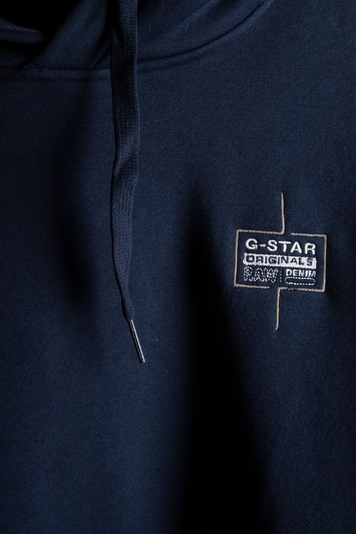 LOGO HOODED SWEAT L/S SARTHO BLUE 4