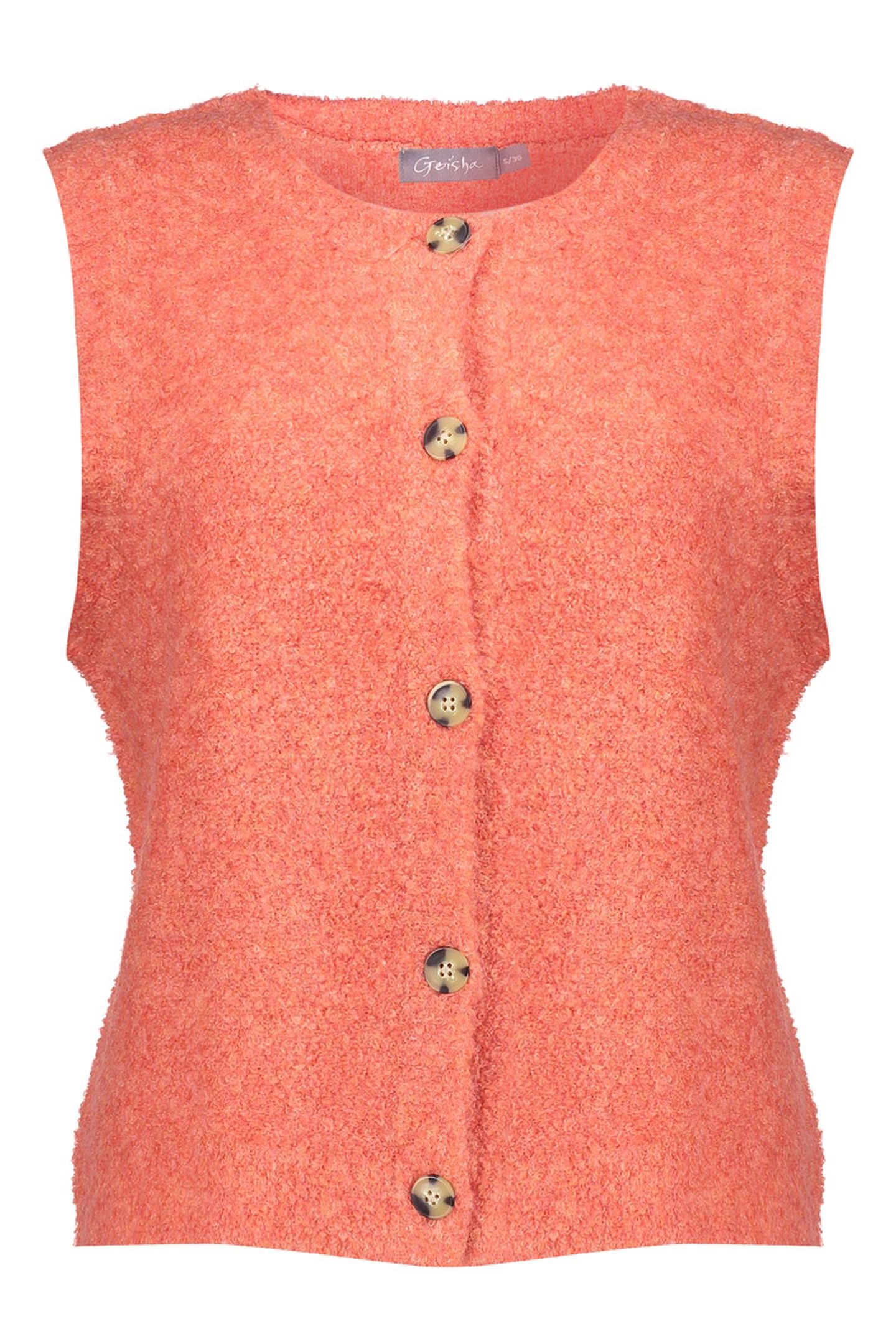 SPENCER BOUCLE SALMON 1