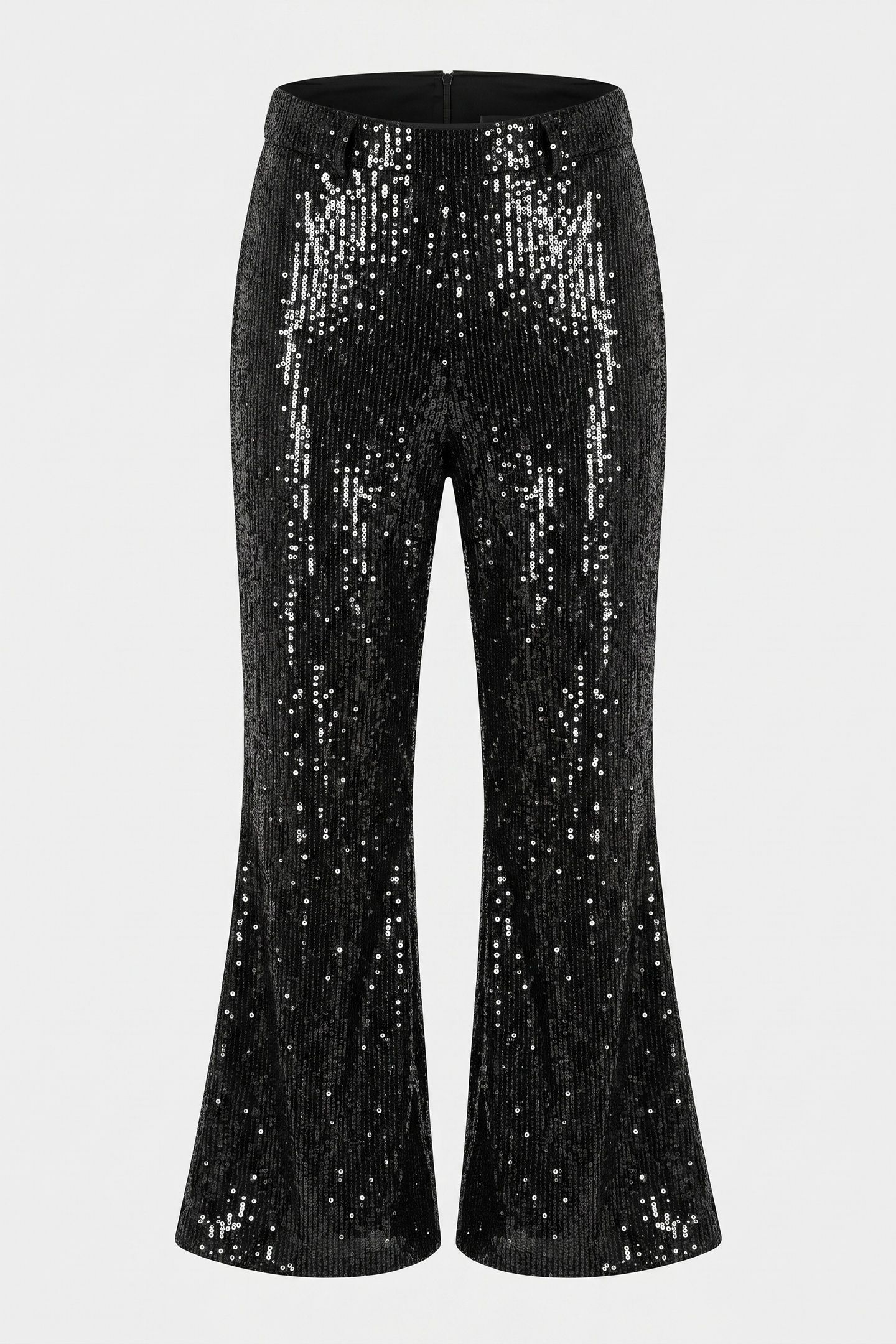 CHER SEQUIN TROUSERS GREY 4