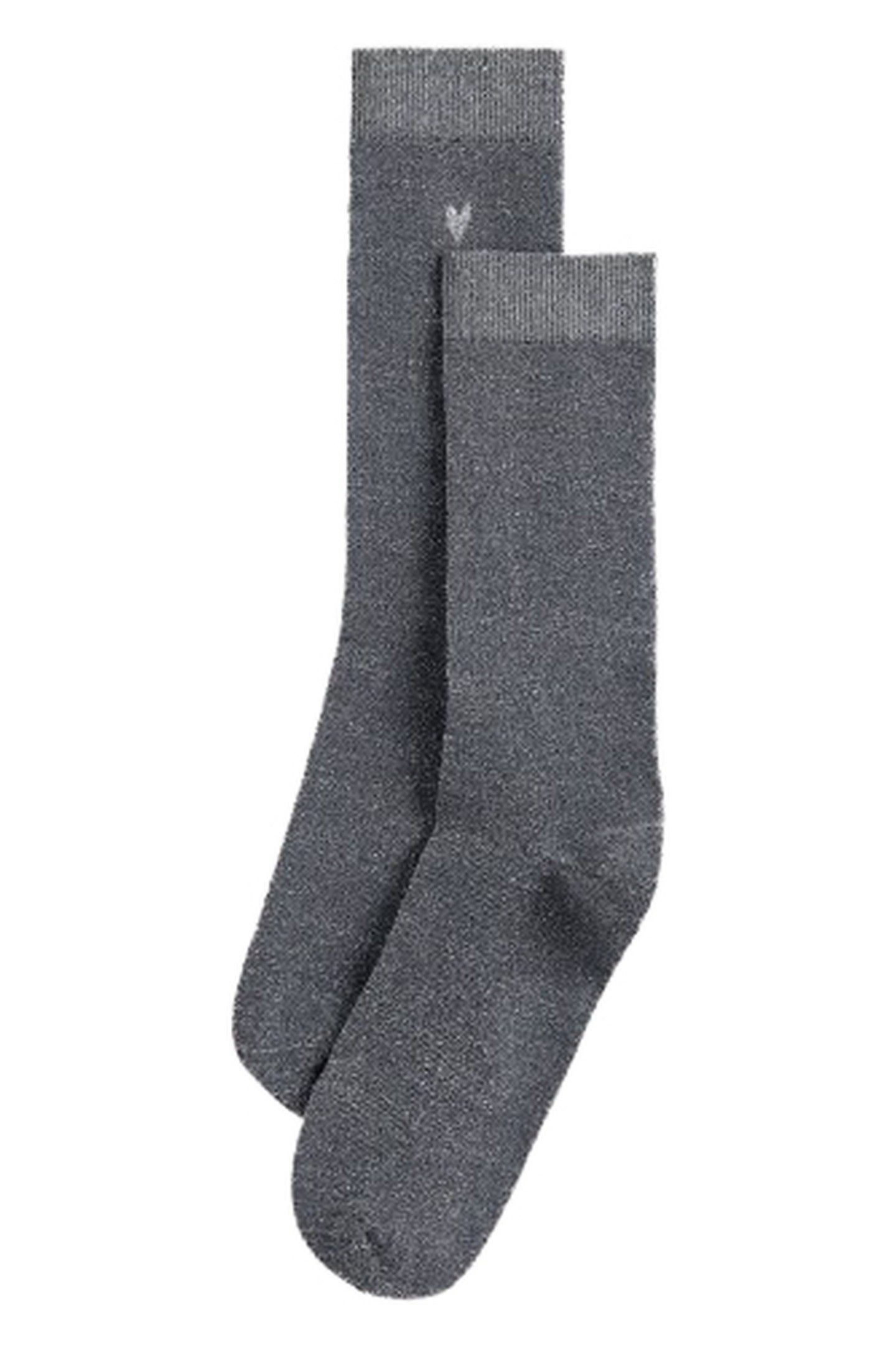 THE DARK LUREX SOCKS BLACK 1