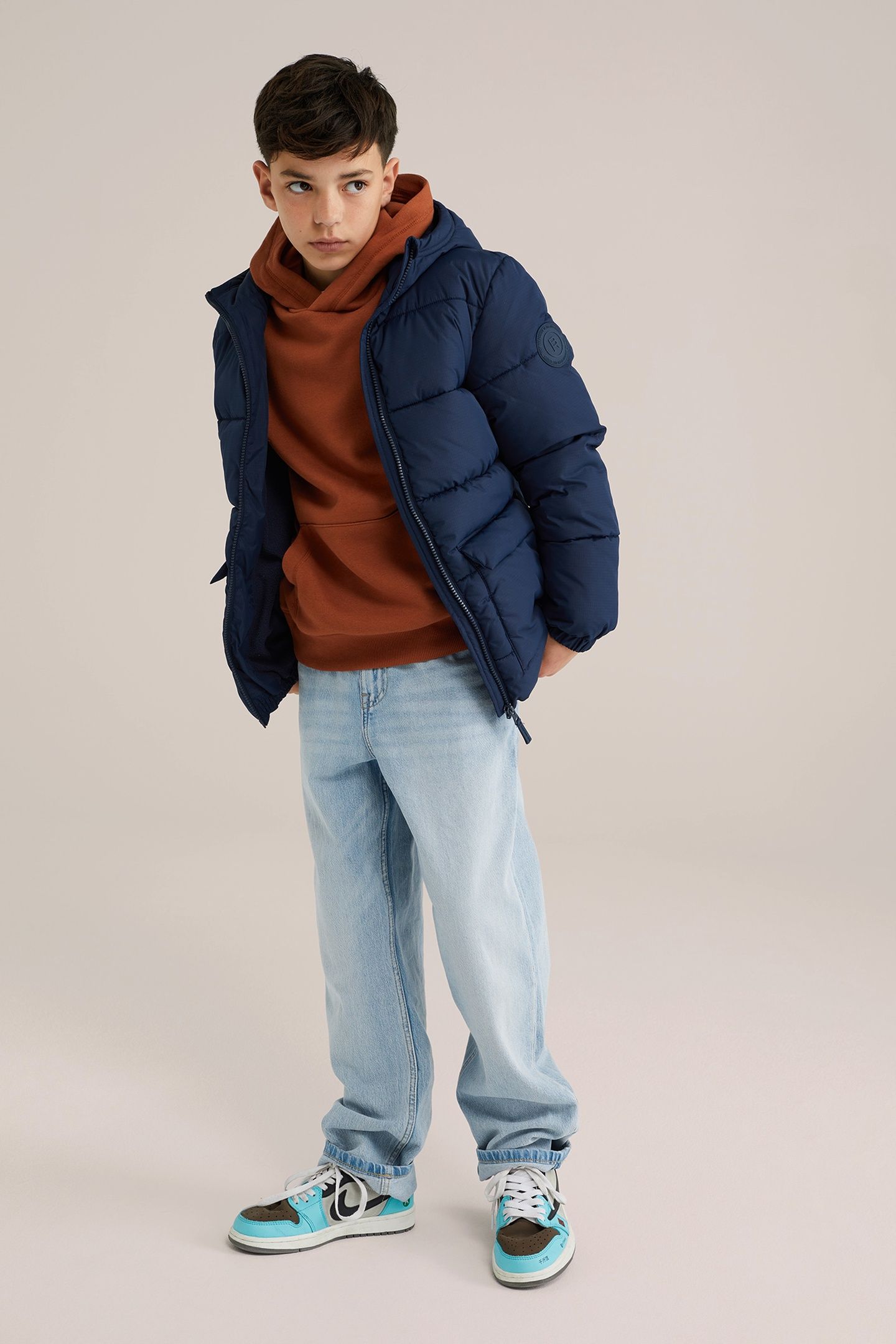 JACKET MIDLONG DARK BLUE 1