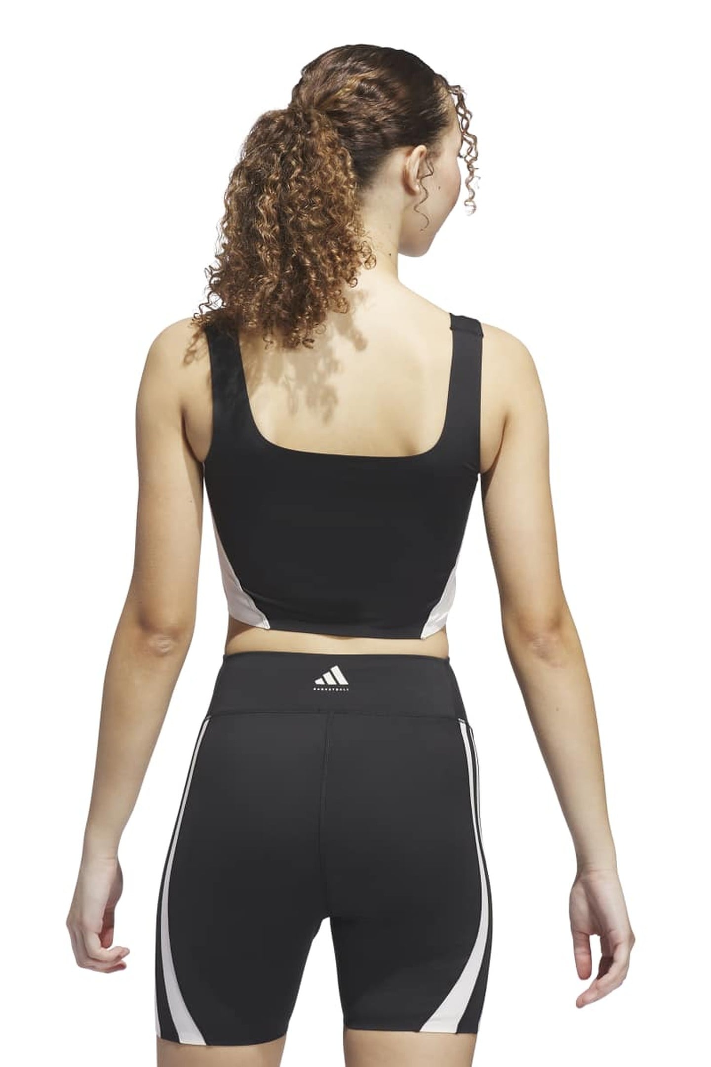 PERFORMANCE ADIDAS BASKETBALL CROP TANK TOP 3