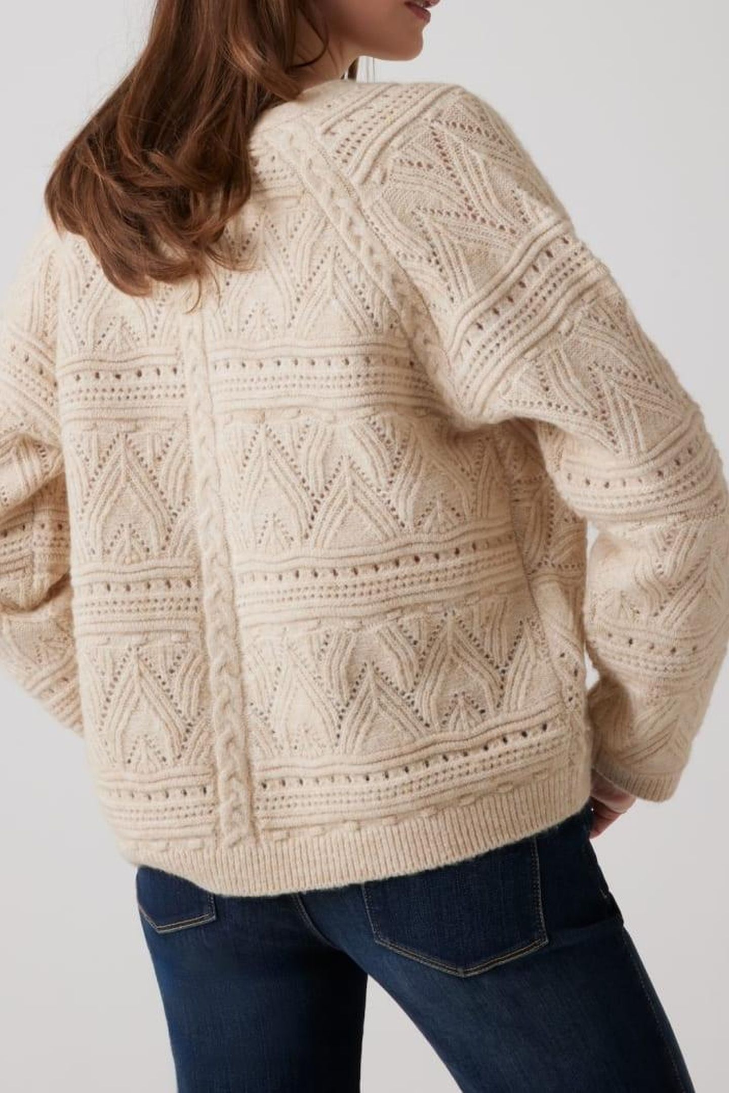 GUESS ECO LS VN POINTELLE AMEL PEARL OYSTER 3
