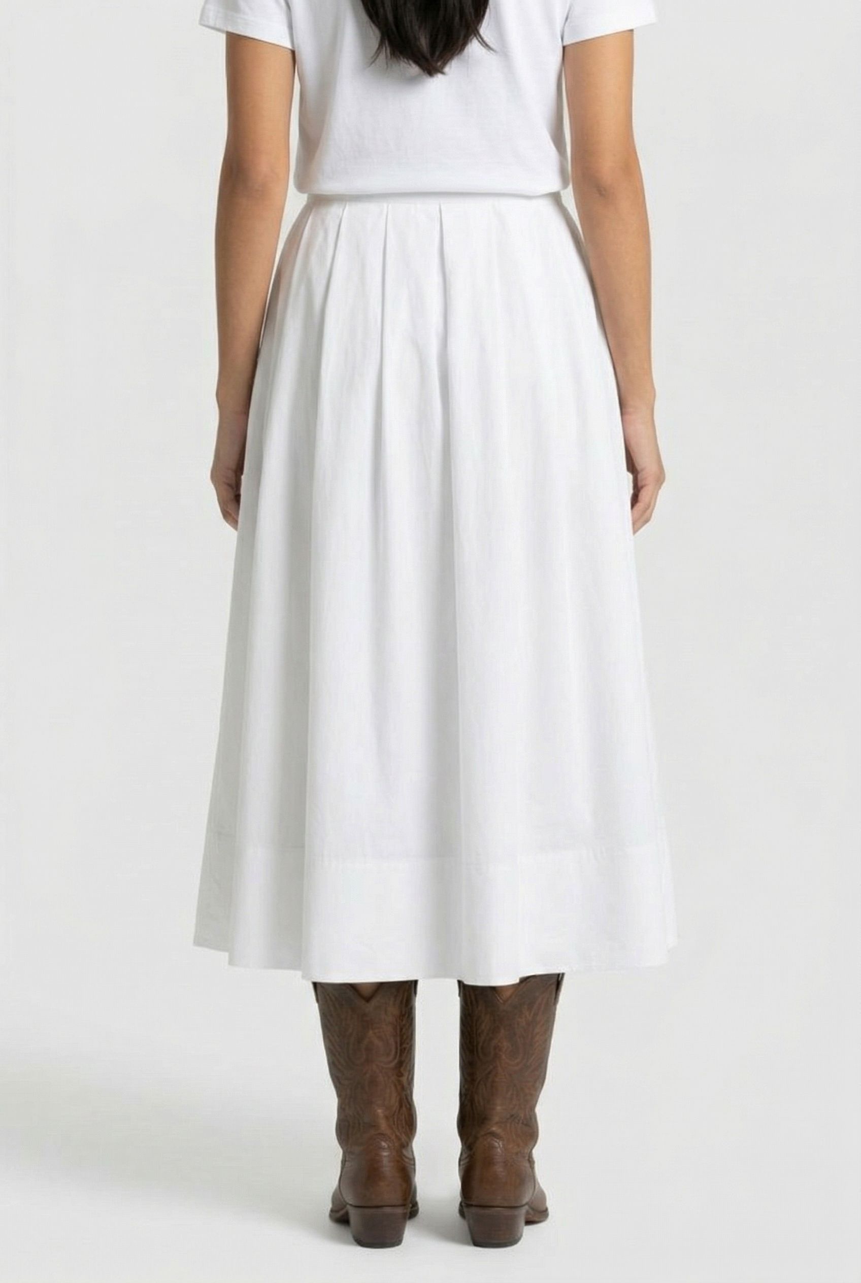 DEAN SKIRT WHITE 2