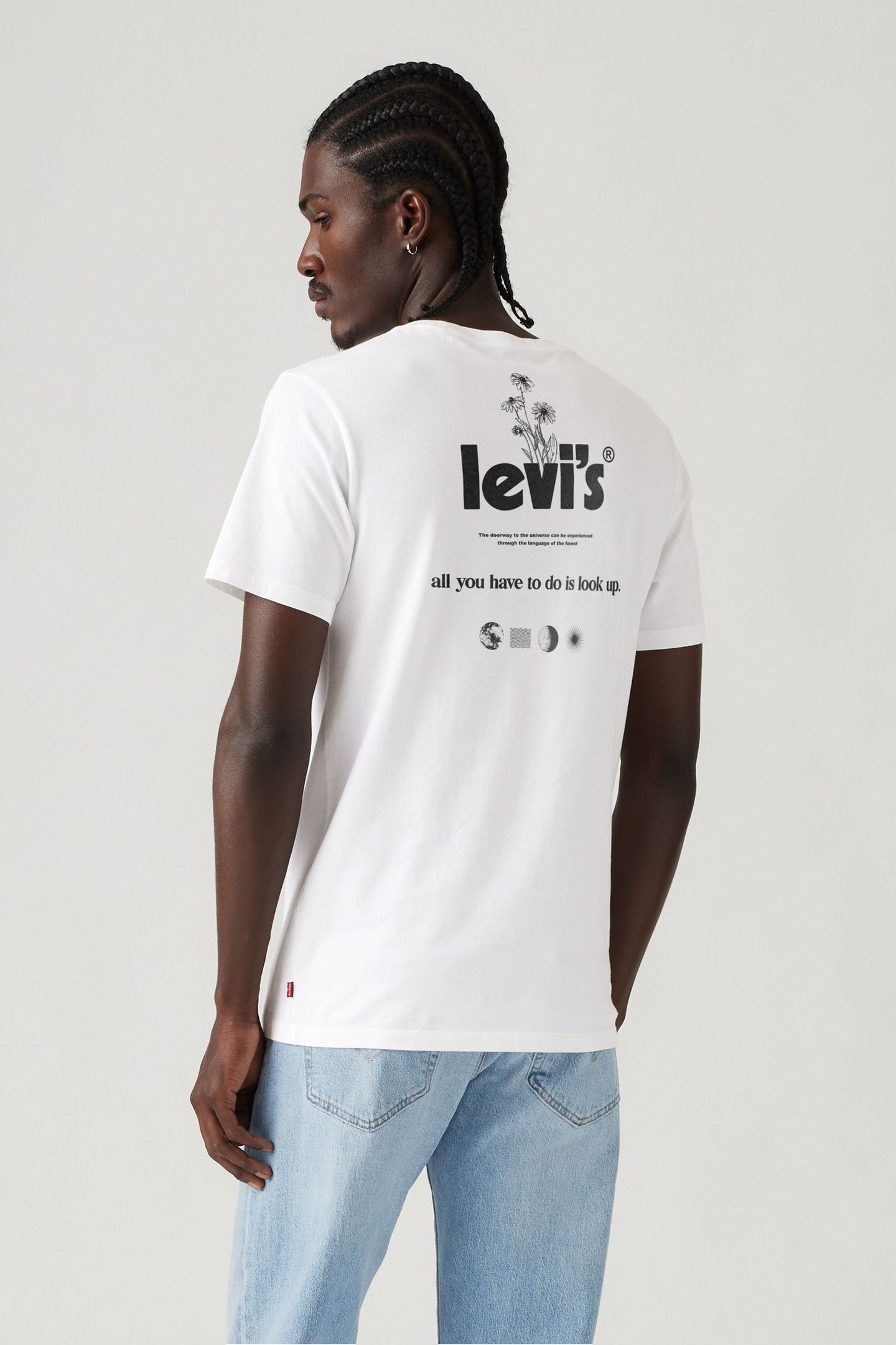 SS RELAXED FIT TEE POSTER WHITE 3