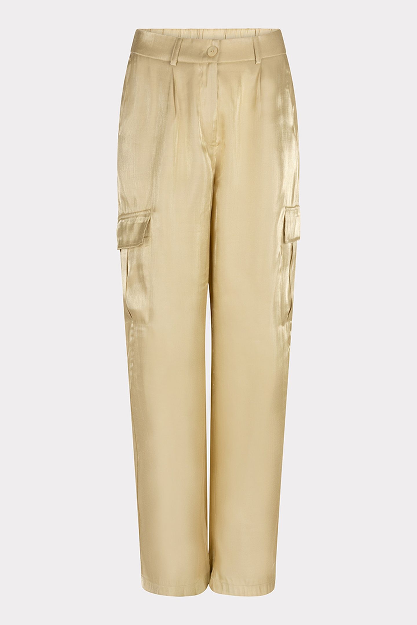 TROUSERS CARGO SILKY TOUCH LEMON PIE 4