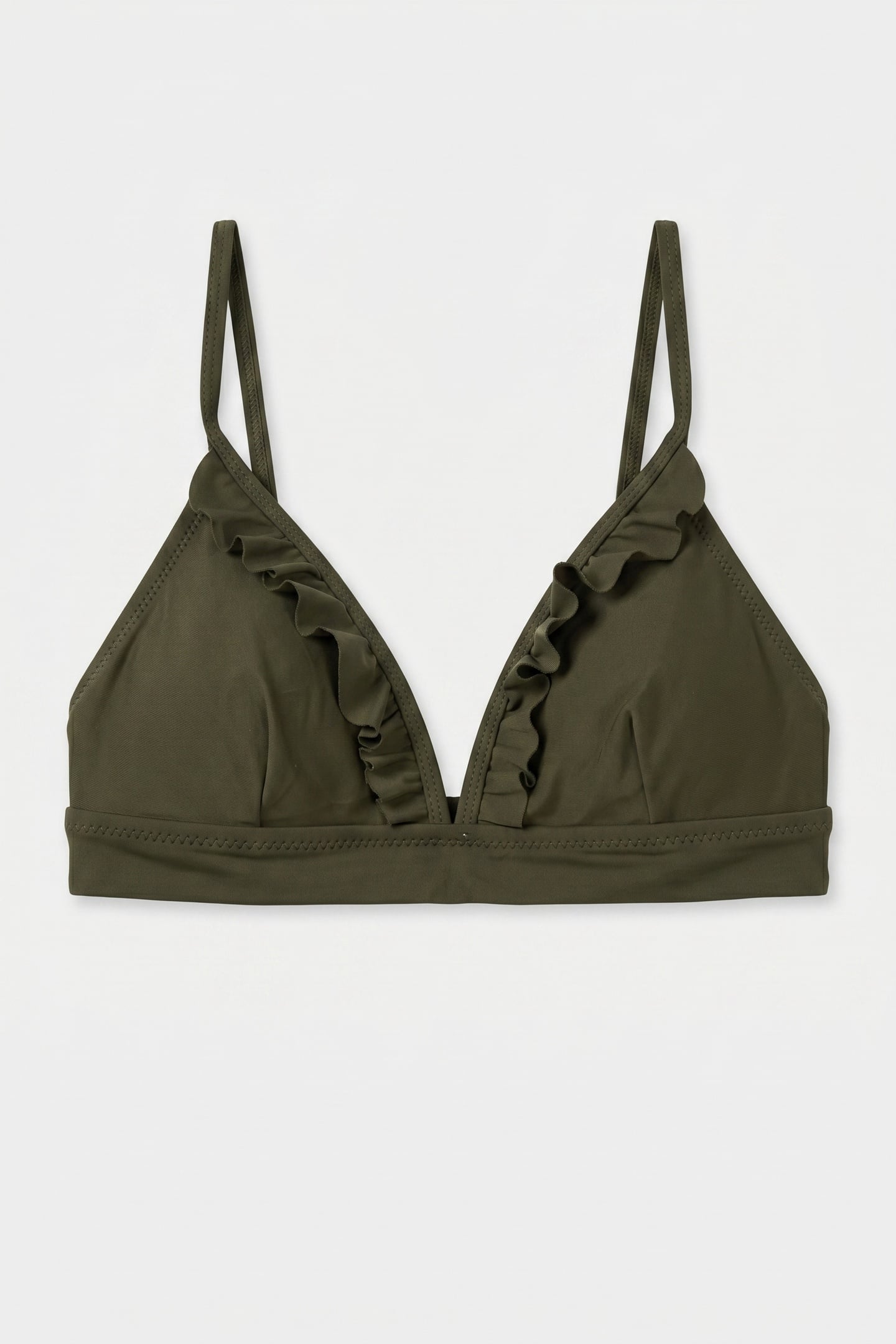 BEAU BIKINI TOP FOREST GREEN 2