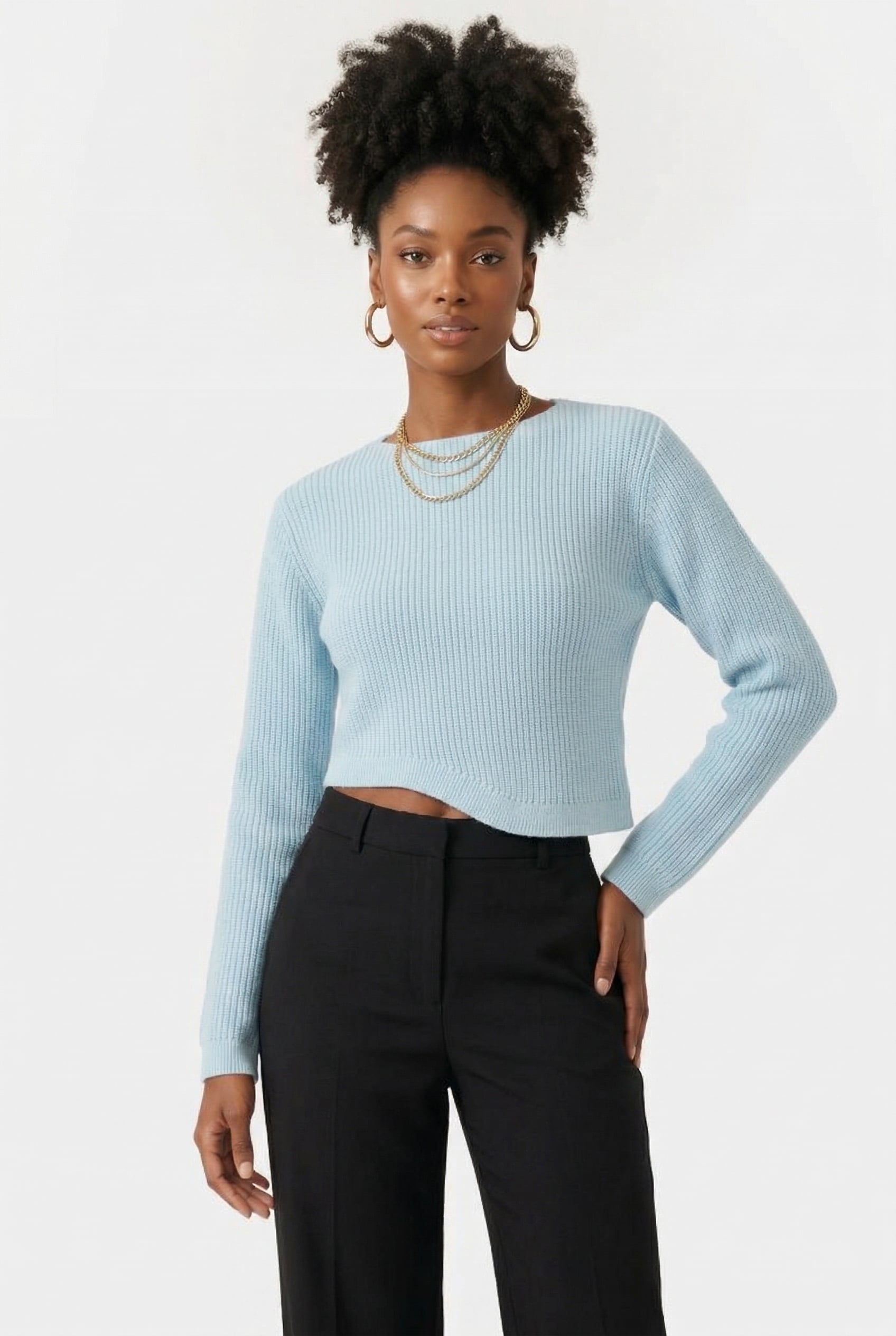 SADIE SWEATER BLUE 1