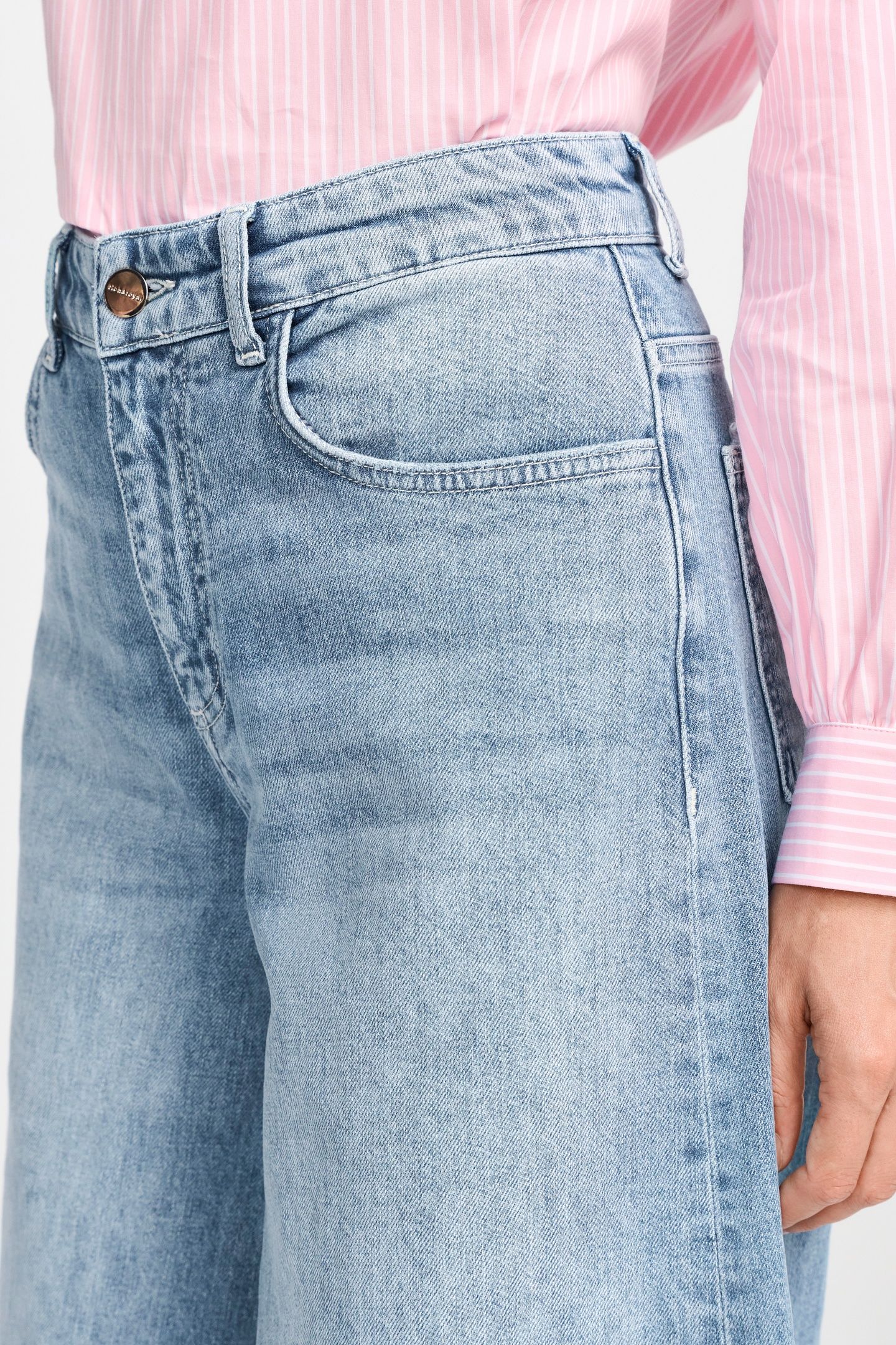 SUPER FLARE BLUE DENIM ORGANIC DENIM BLUE 4
