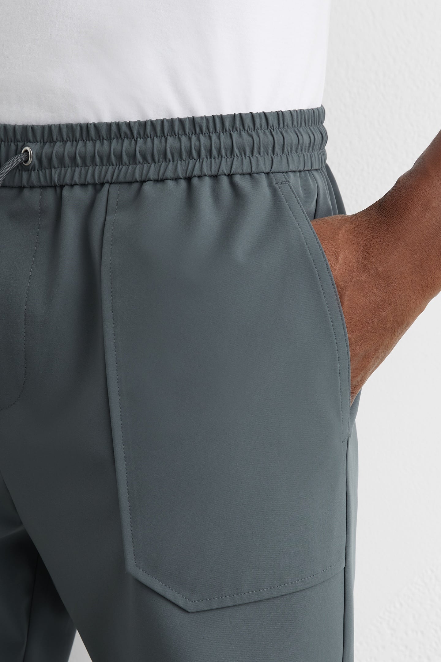 TECHNICAL CUFFED TROUSER AIRFORCE BLUE 5