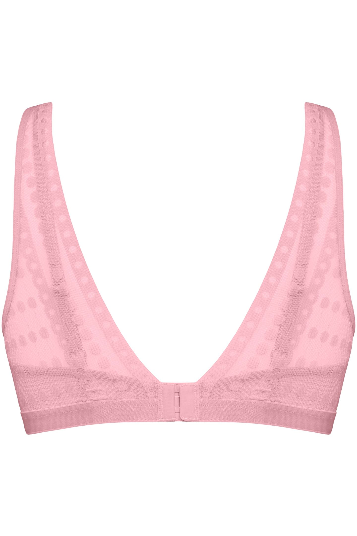 LUMINOSA BRAPLUNGE BALCONYWIRED PADDED PINK 4