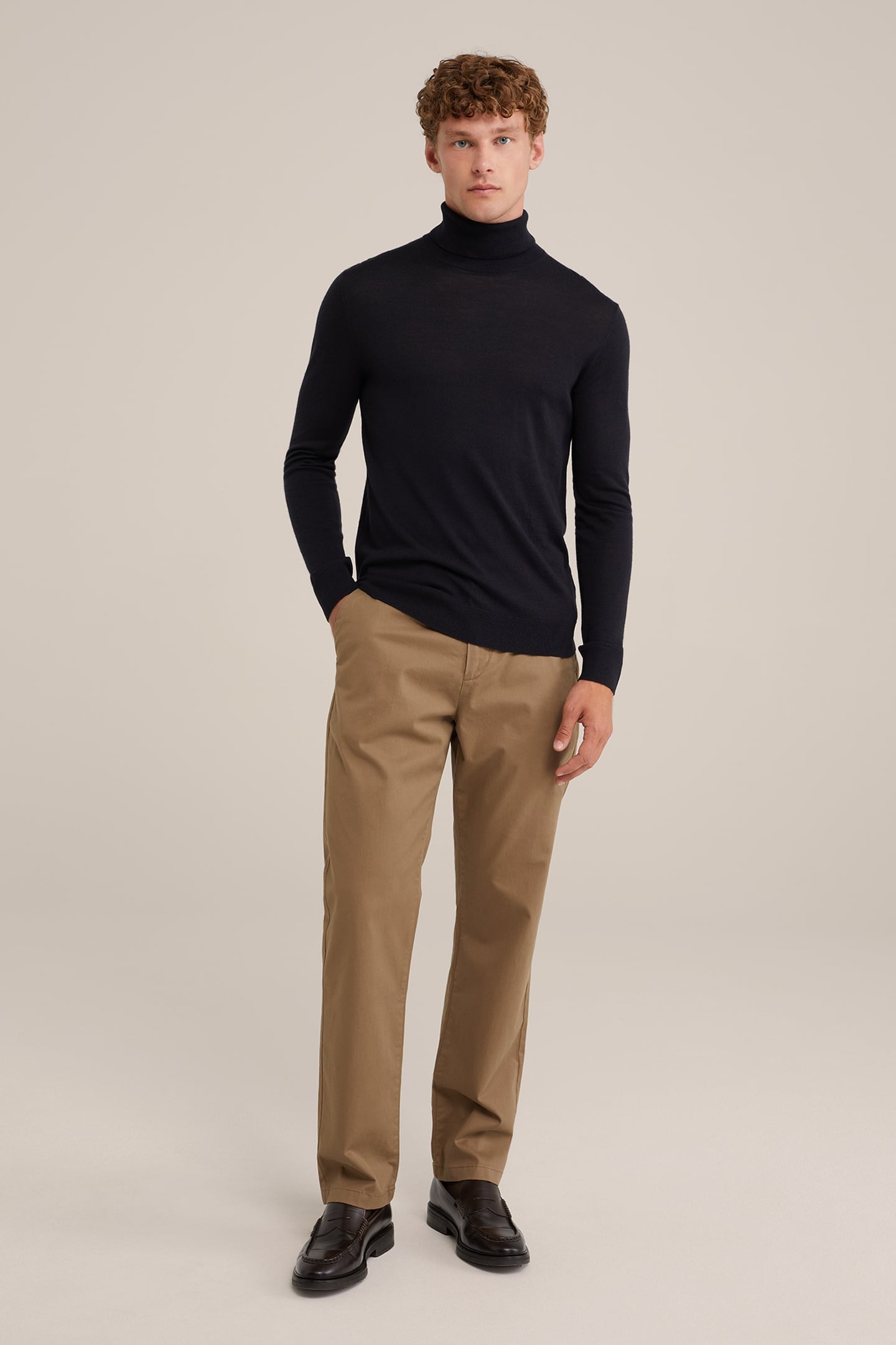 CHINO LIGHT BROWN 1