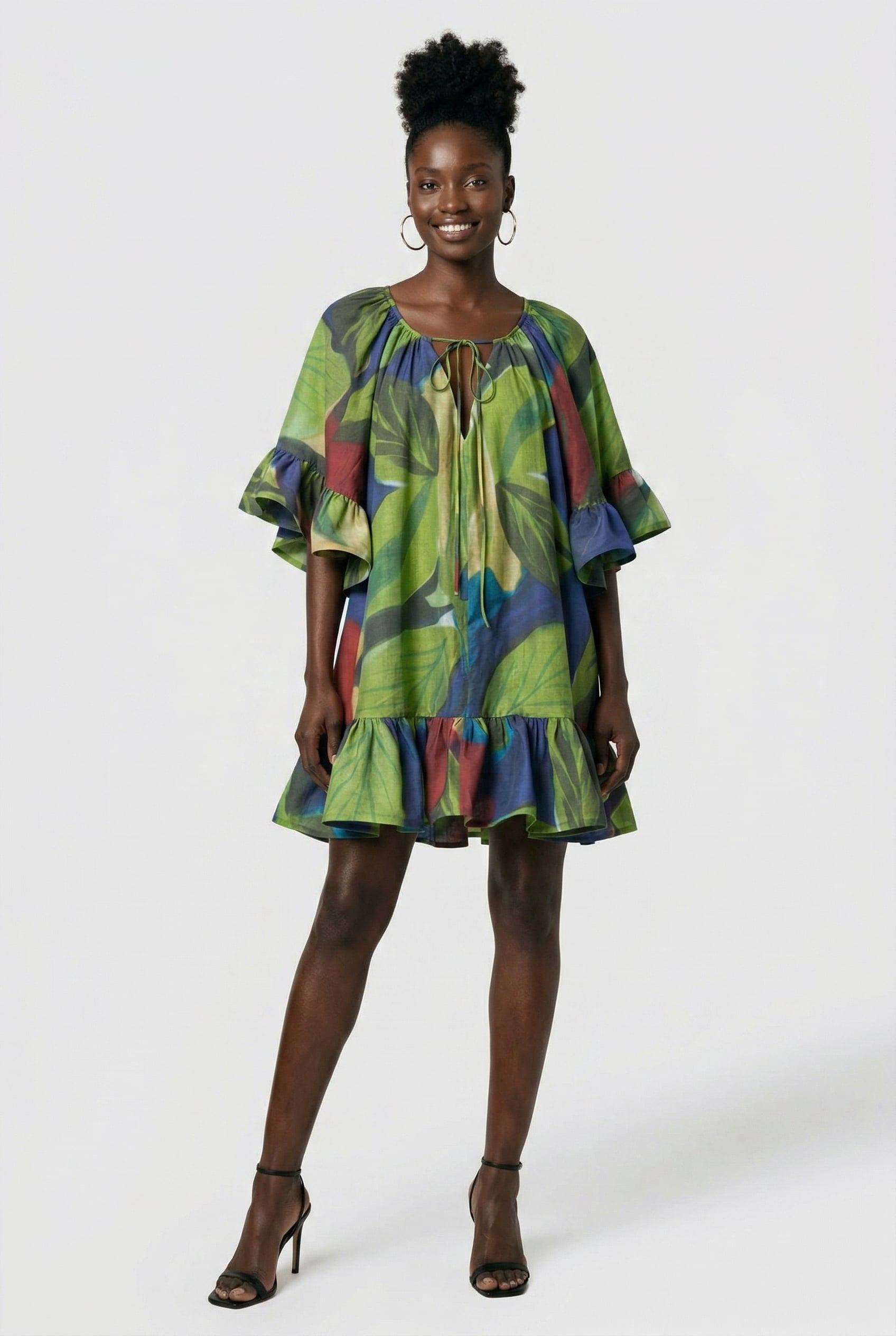 LAIKA DRESS GREEN 1
