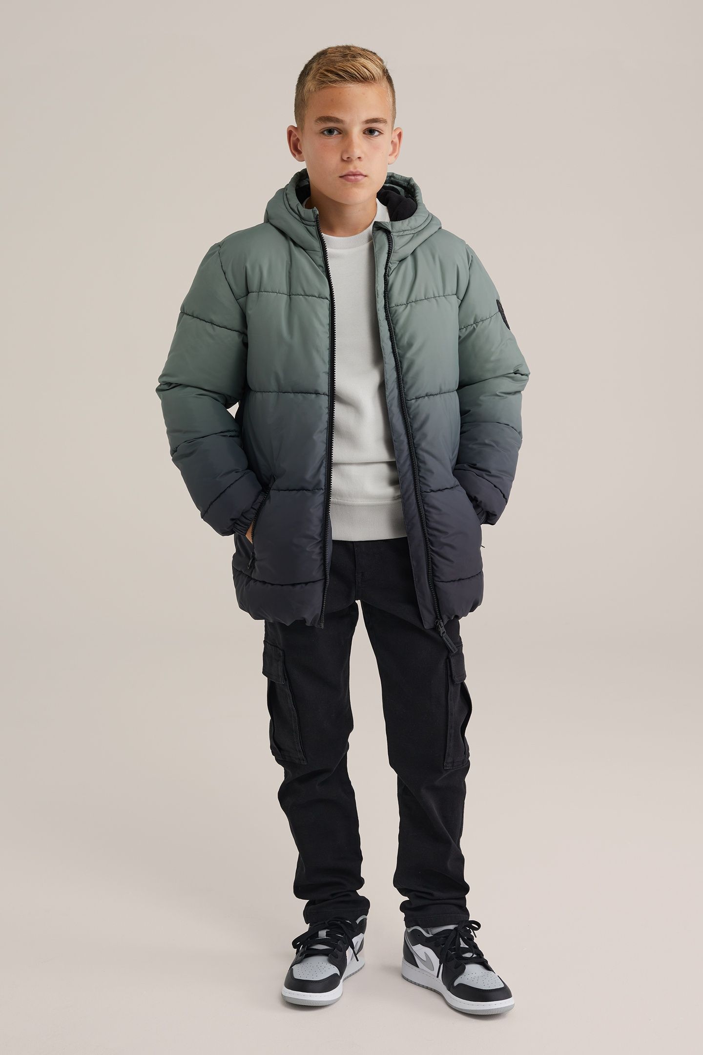 JACKET MIDLONG OLIVE GREEN 1