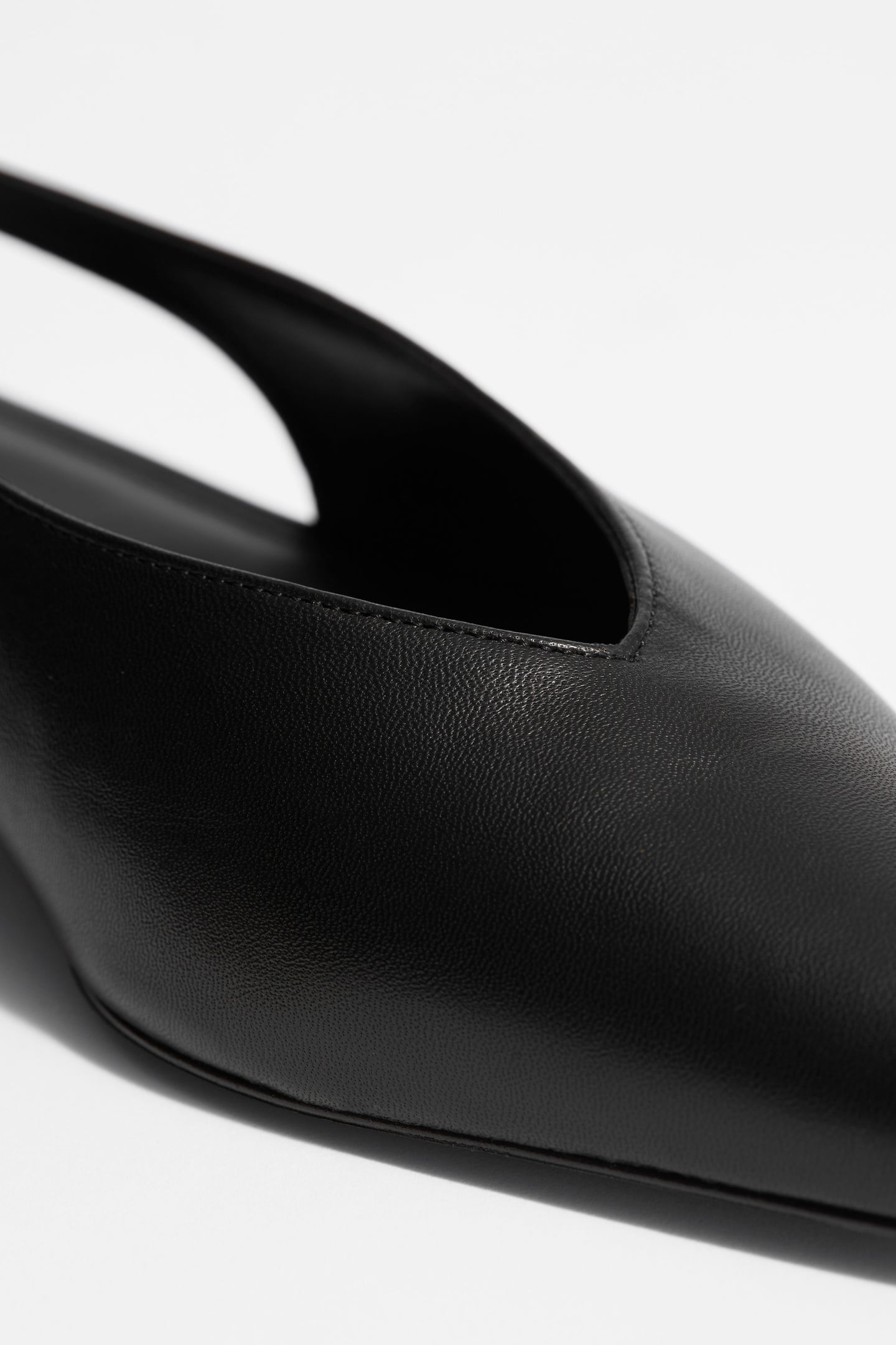 LEONE SLINGBACK BALLERINA BLACK 4