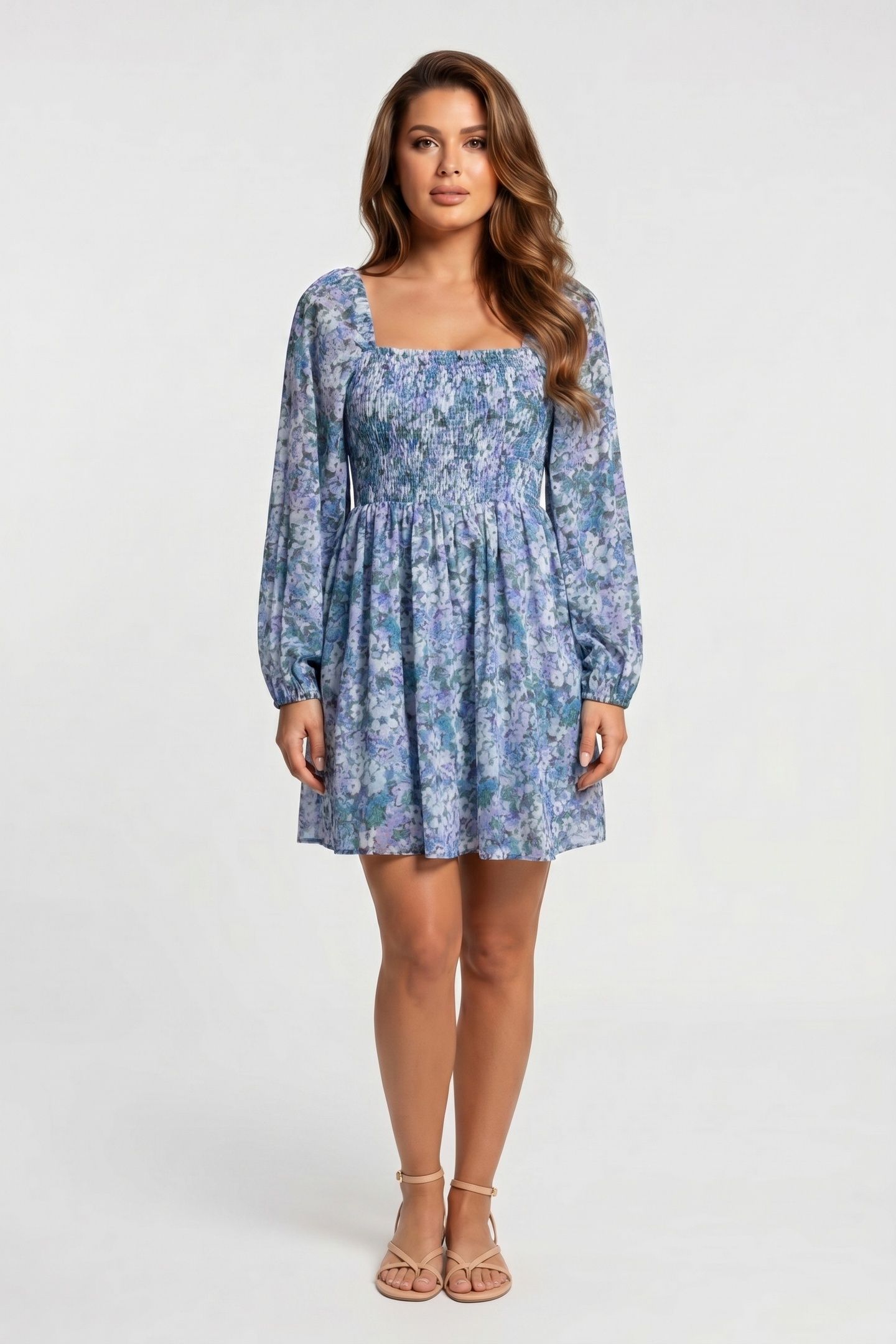 ALETTA DRESS SPEED BLUE 1