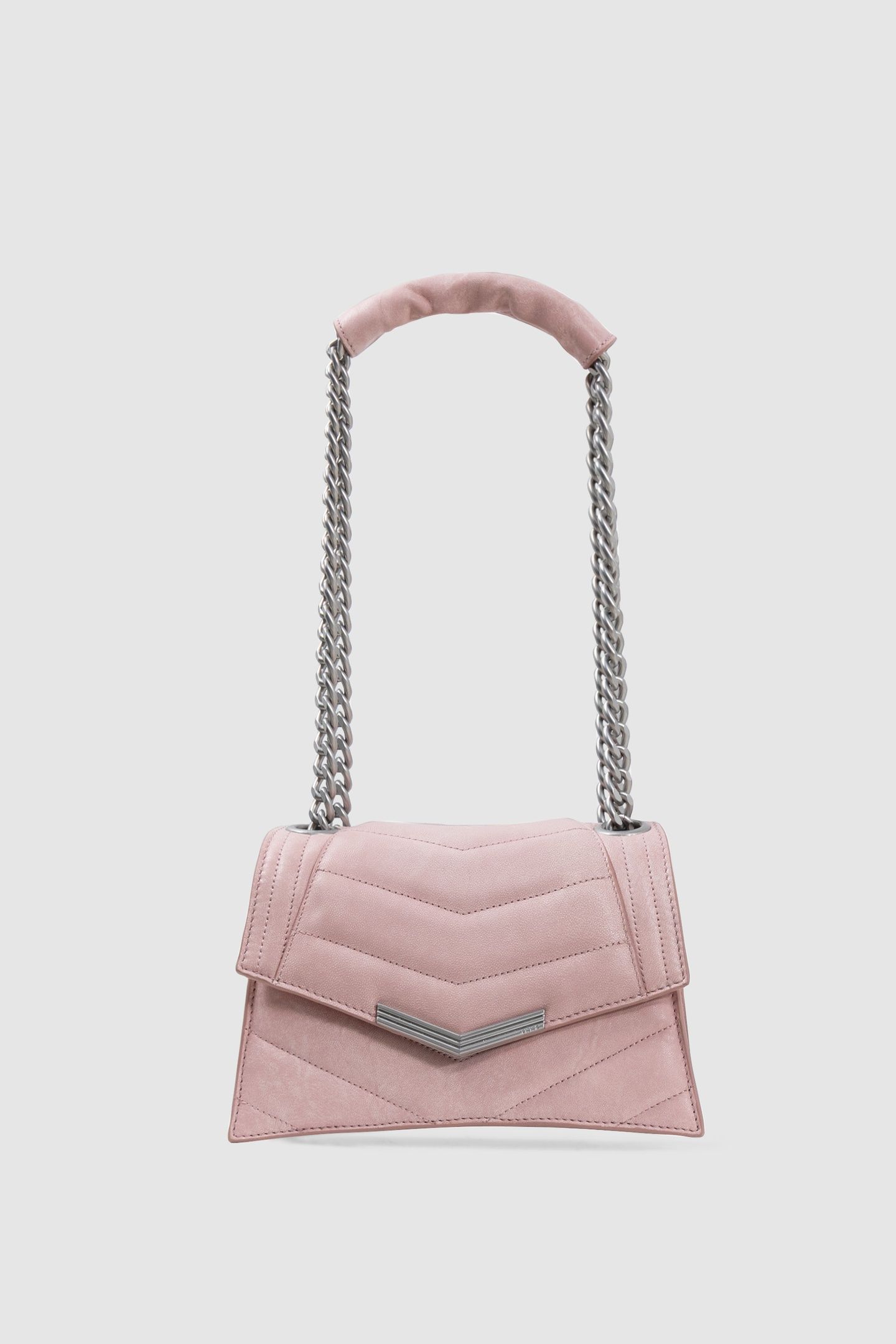 THE 1. BAG SEASONALS BAG PINK QUILTED LEATHER SIZE S 2