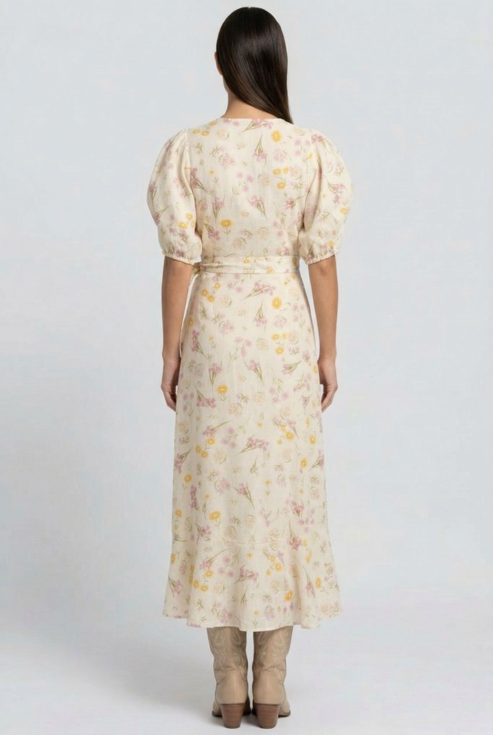 MALENA DRESS YELLOW 2