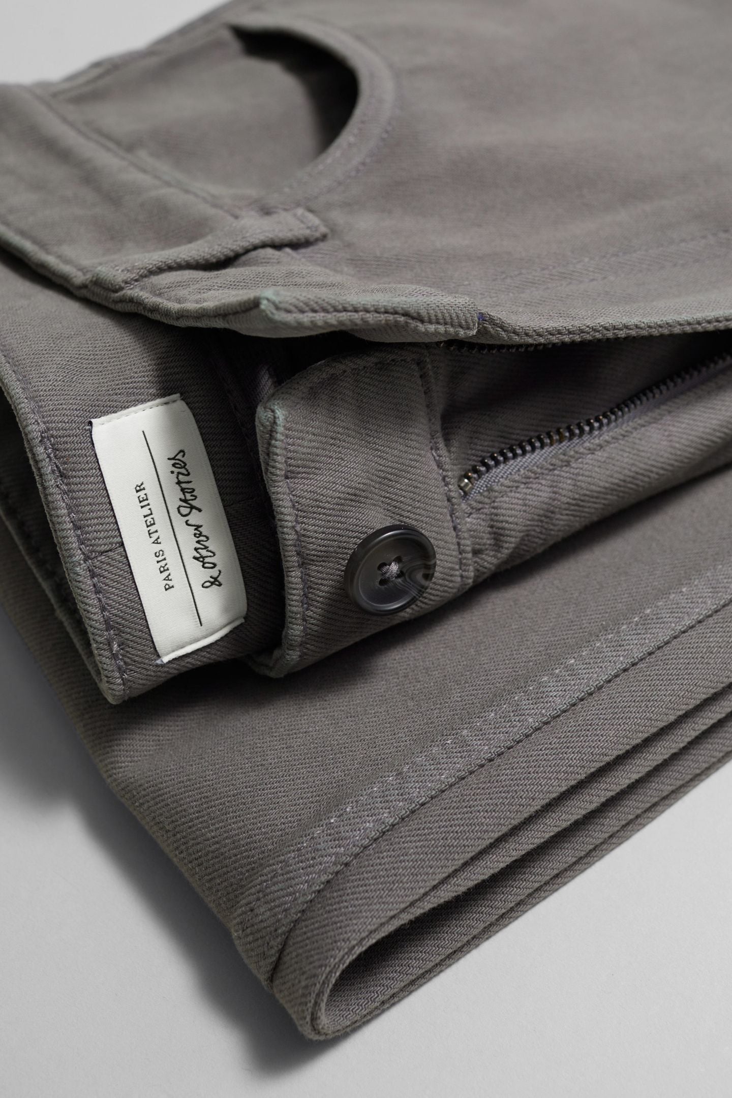 ARWA DENIM TROUSERS GREY 3