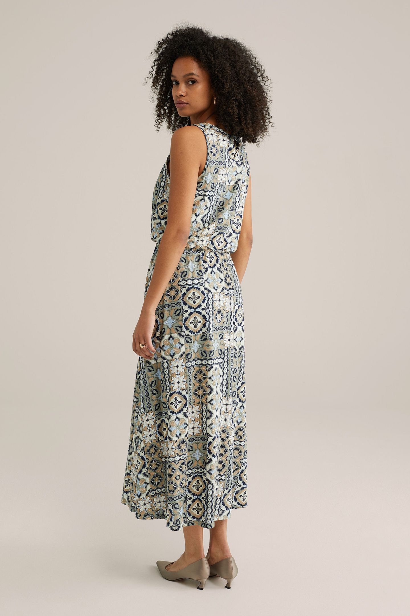 DRESS MID LENGTH GREEN 3