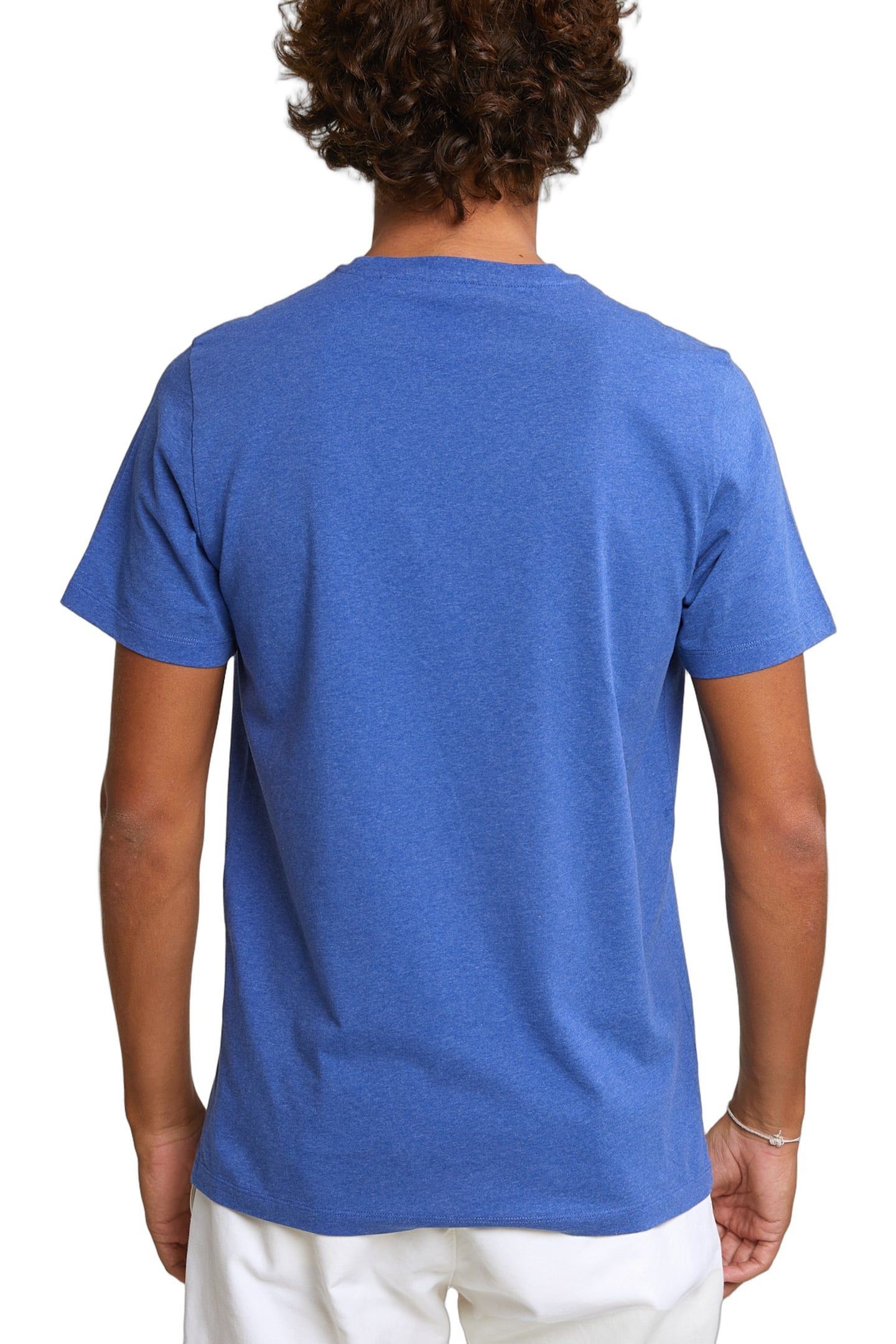 NORMAL FIT BASIC T-SHIRT SHORT SLEEVES HAMPTONS BLUE MIX 3