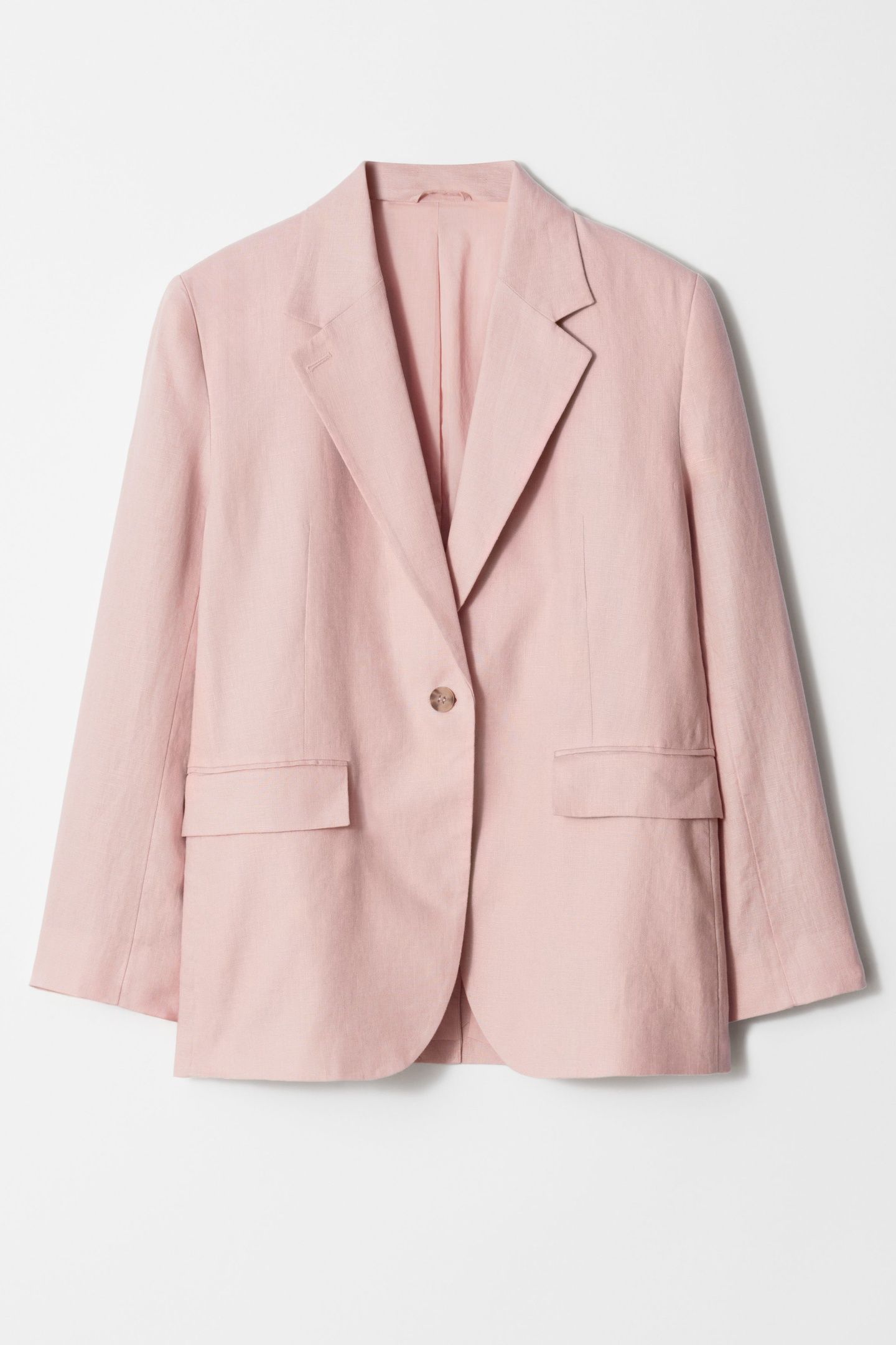 ILONA LINNEN BLAZER ORANGE 3