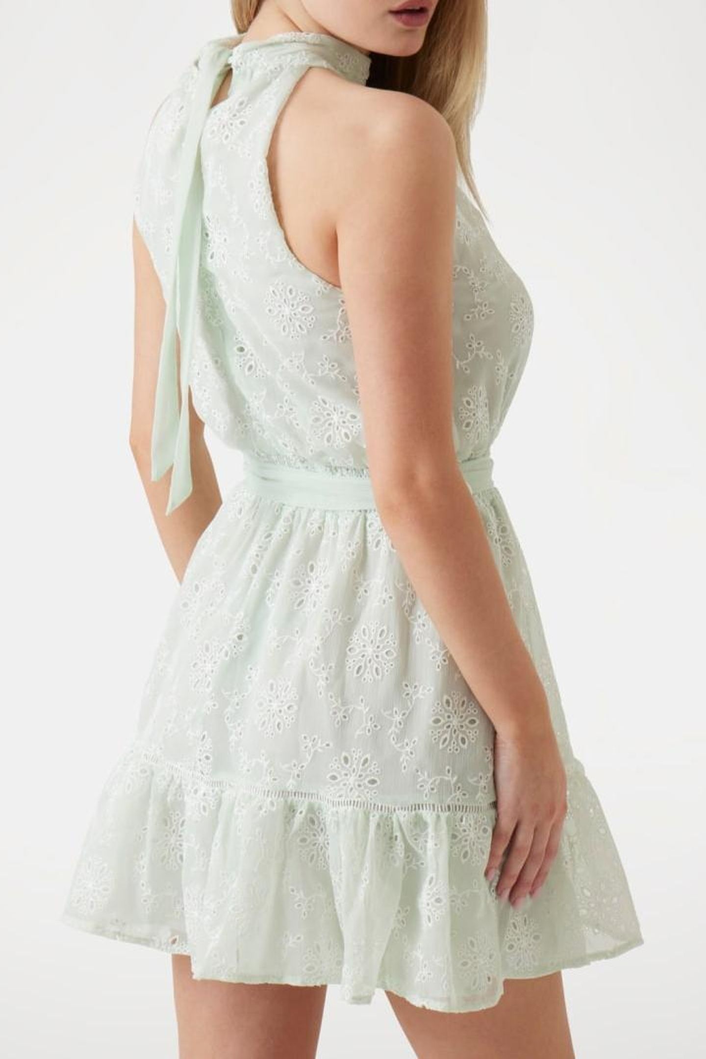 GUESS ECO DANIÈLE FLARE DRESSE MISTY TEAL 4