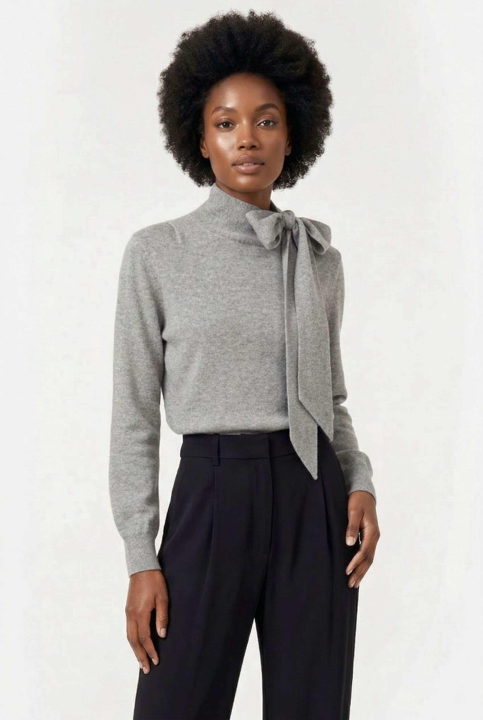 CLOVER SWEATER GREY 1