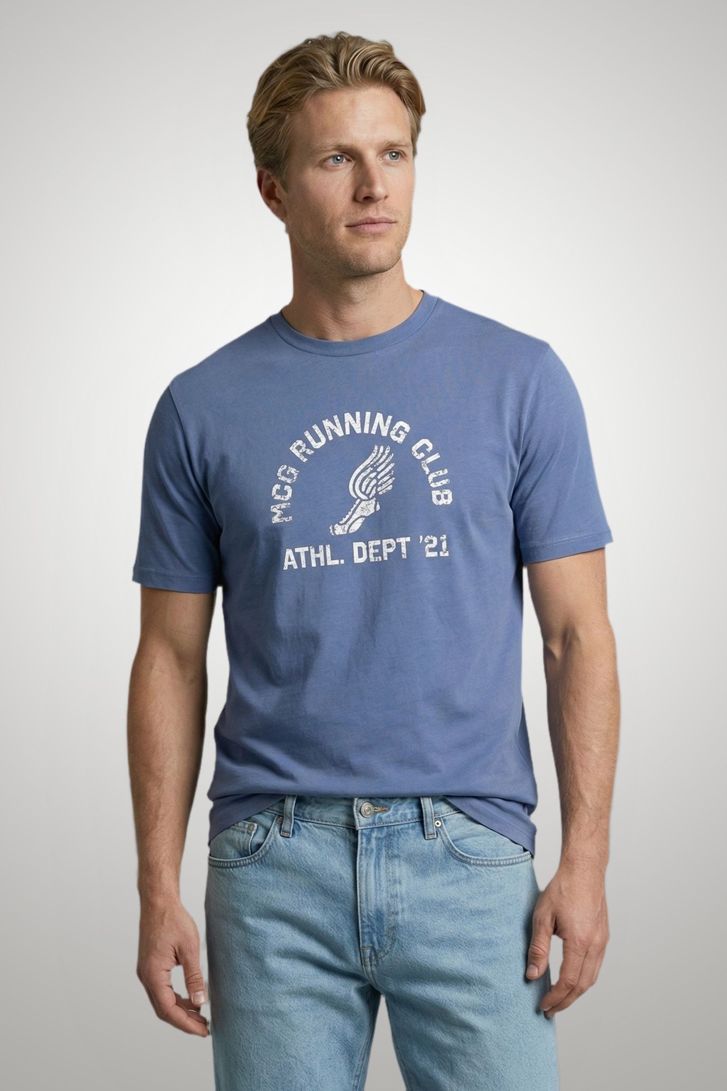 GRAPHIC T-SHIRT 2 VINTAGE BLUE 1
