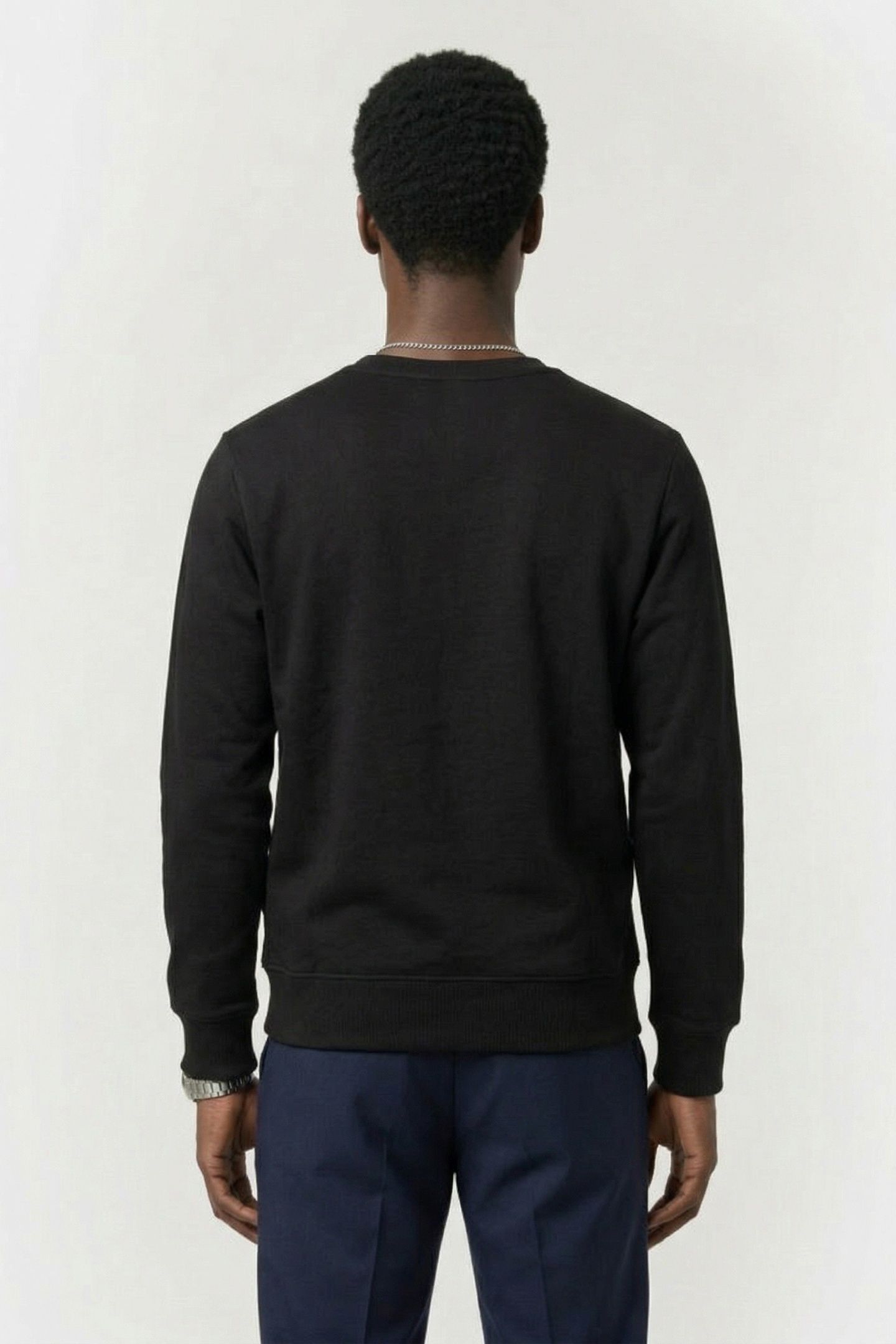CORE CREW SWEAT L/S DK BLACK 2