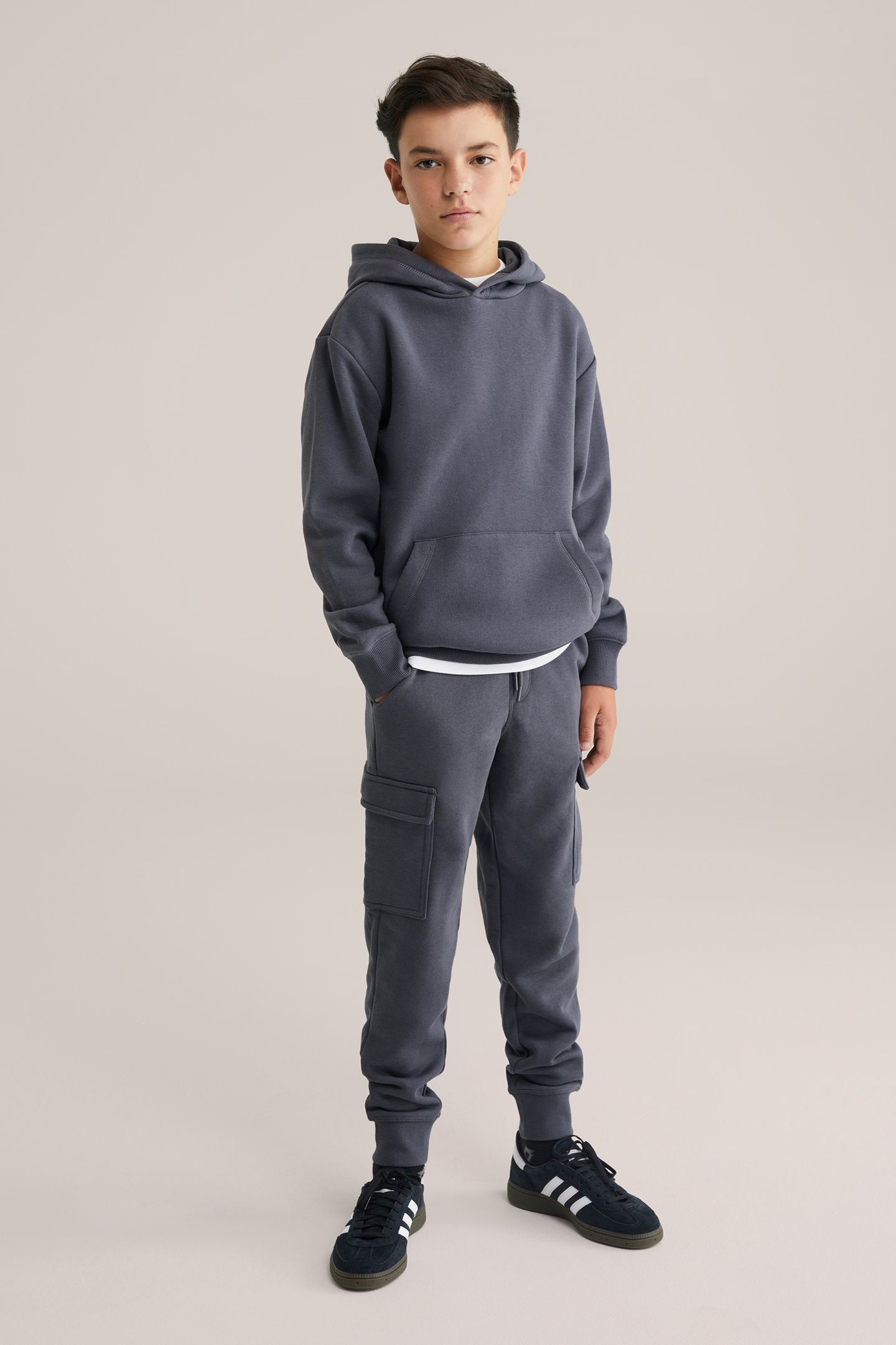 CARGO PANTS DARK GREY 1