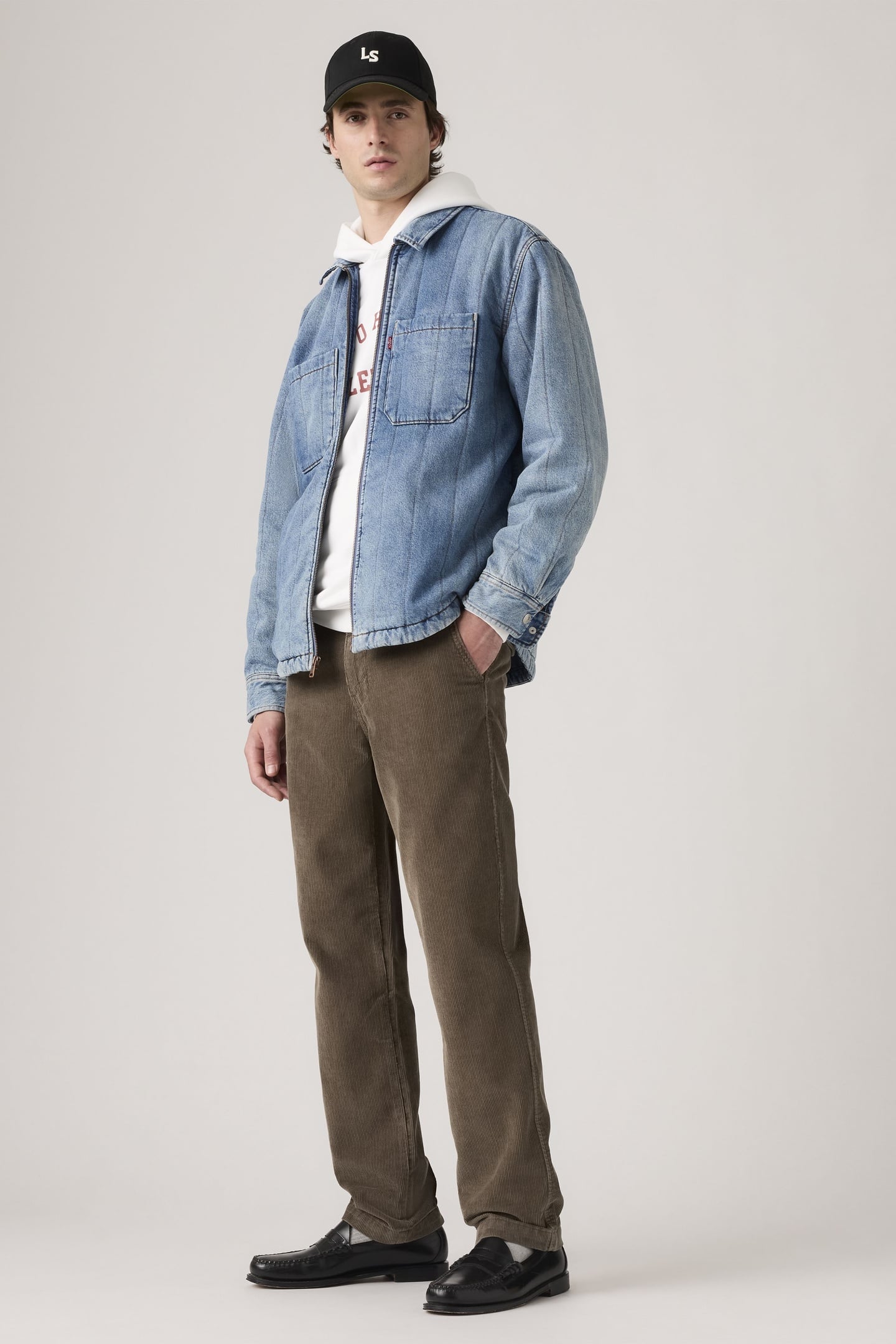 XX AUTHENTIC RELAXED CORDUROY CHINOS 2