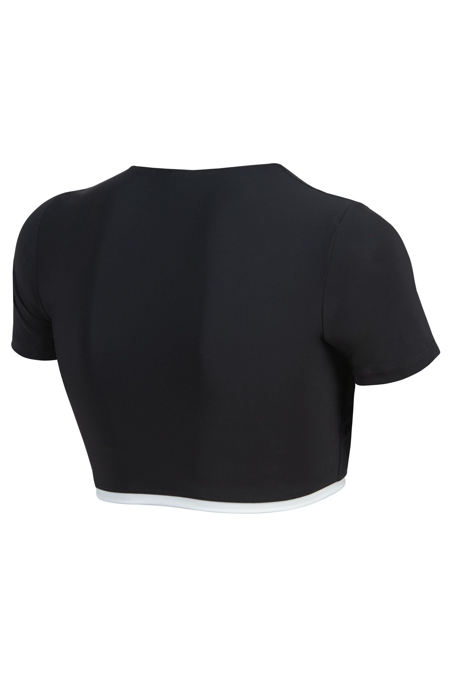 WO CONTRAST BEACH TOP BLACK-OFF WHITE 6