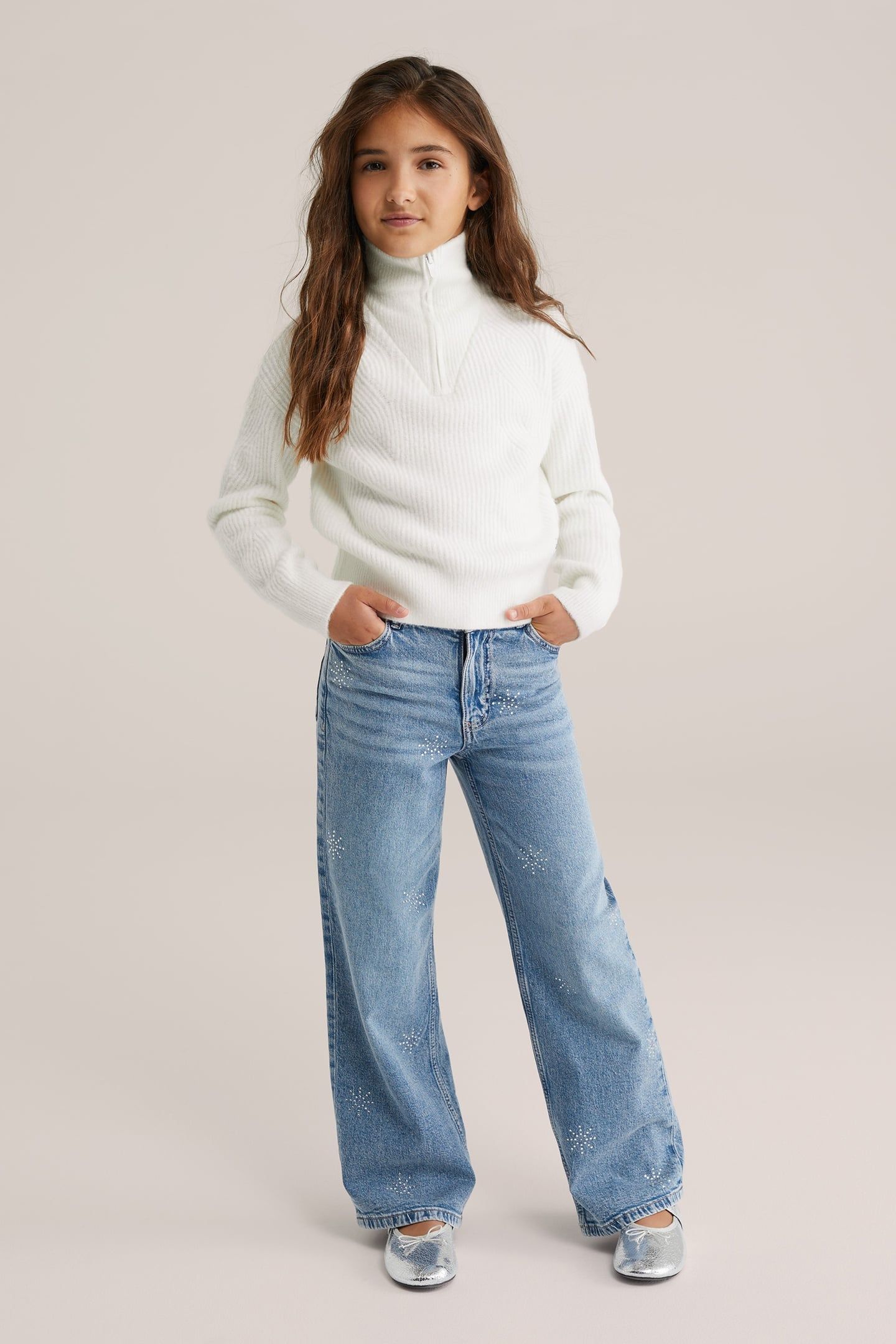 KNITTED PULLOVER OFF-WHITE 2
