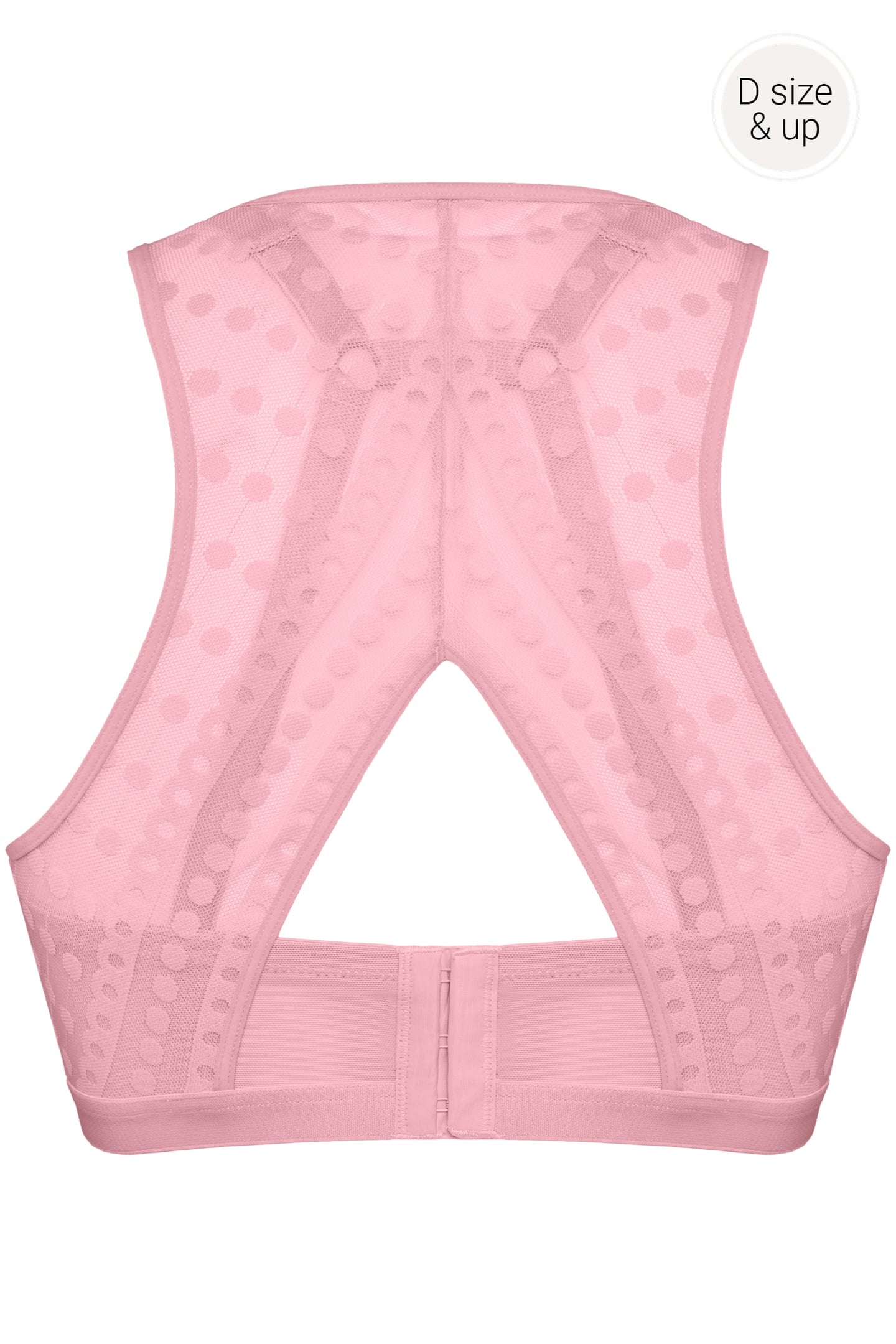 LUMINOSA BRAPLUNGEWIRED PADDED PINK 4
