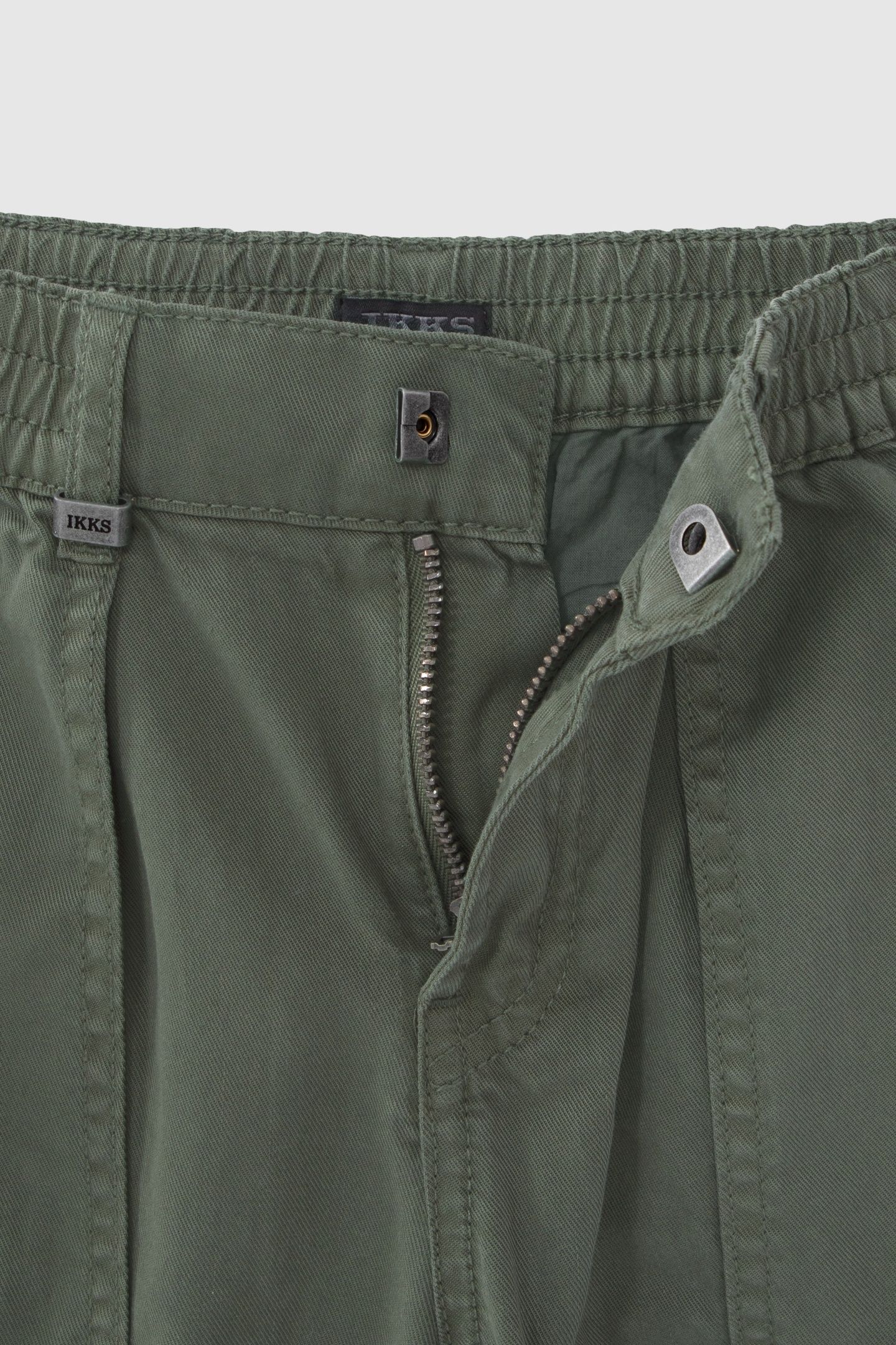 BOYS’ KHAKI CARGO TROUSERS WITH ELASTICATED WAIST 6
