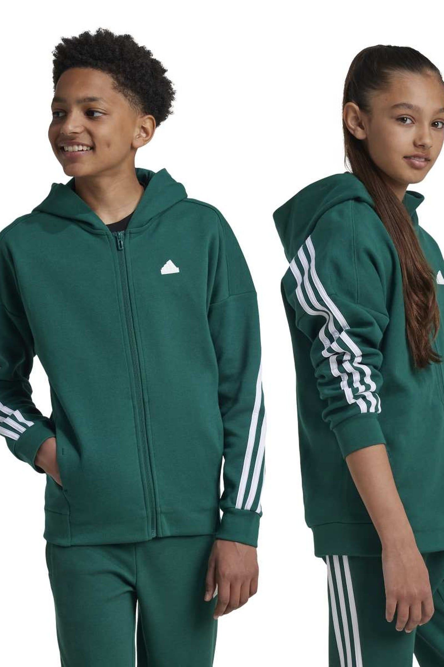 SPORTSWEAR FUTURE ICONS 3-STRIPES FULL-ZIP HOODED TRACK TOP 1