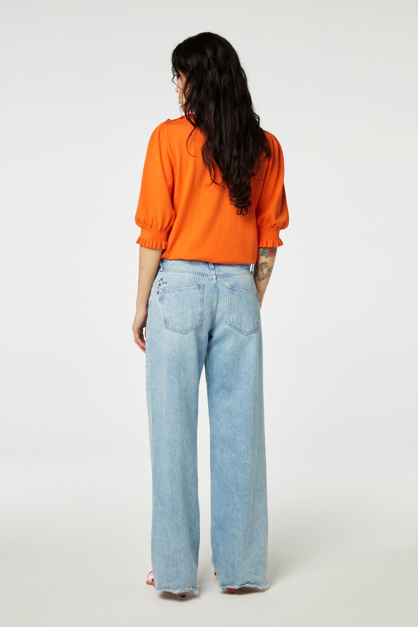 JOLLY PULLOVER MANDARIN ORANGE 3