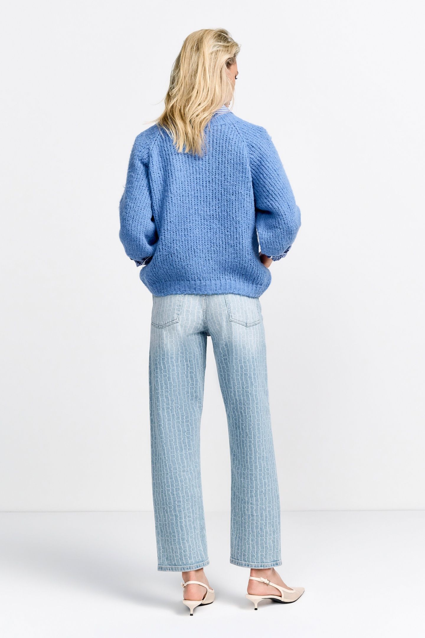 VINTAGE STRAIGHT LASER DENIM ORGANIC DENIM BLUE 3
