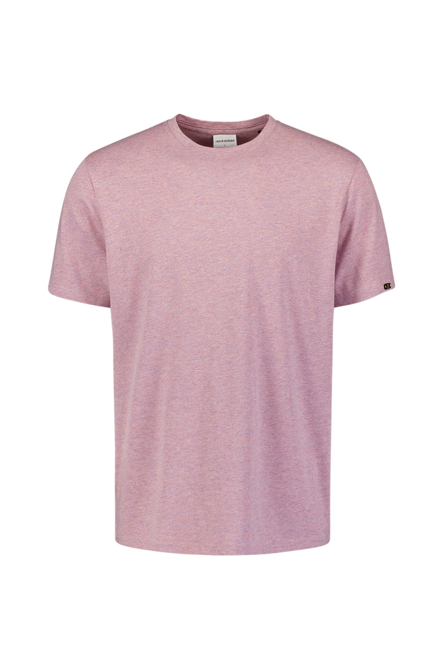 T-SHIRT CREWNECK MELANGE MAUVE 4