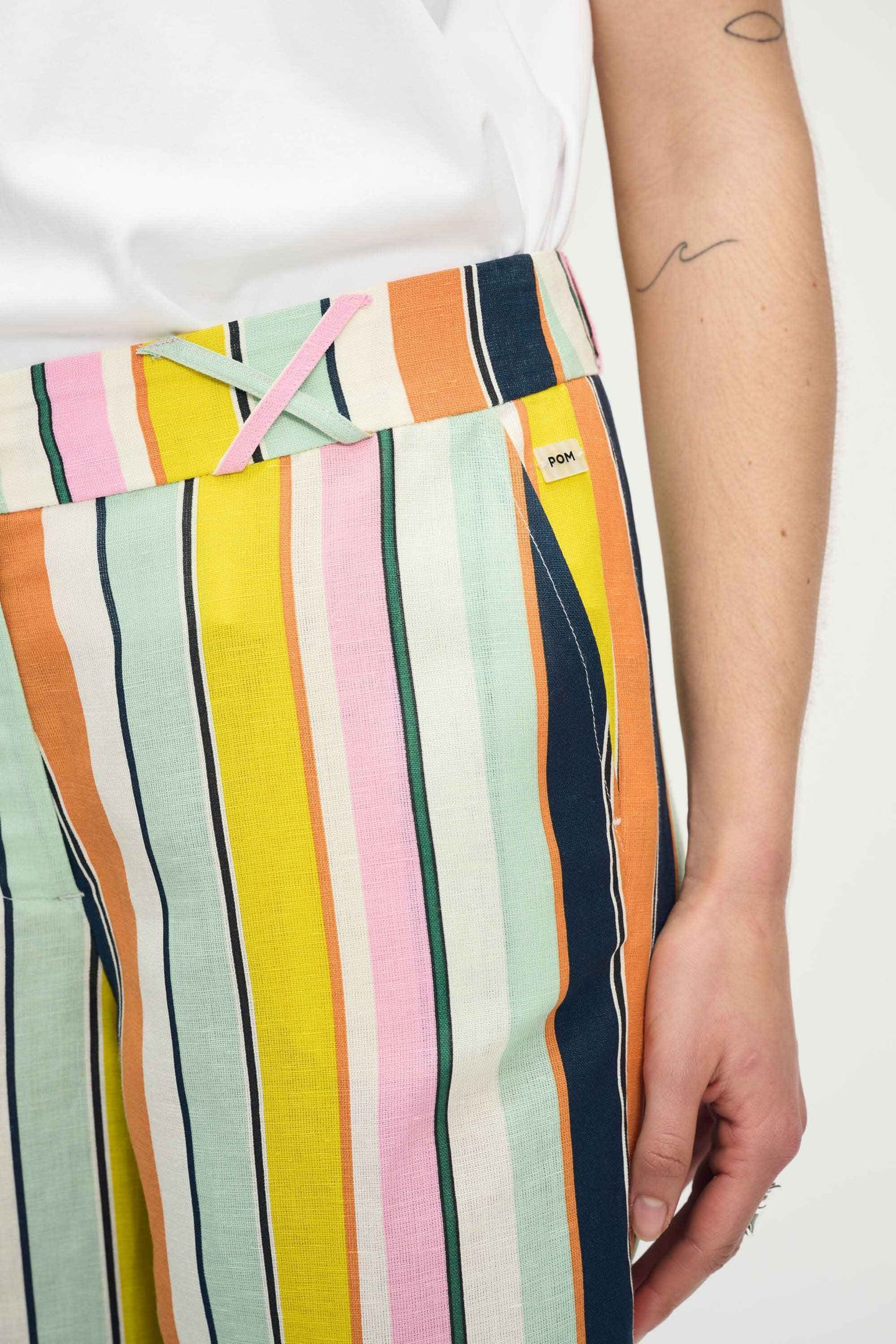 PANTS - PARADISE STRIPES LINEN 5